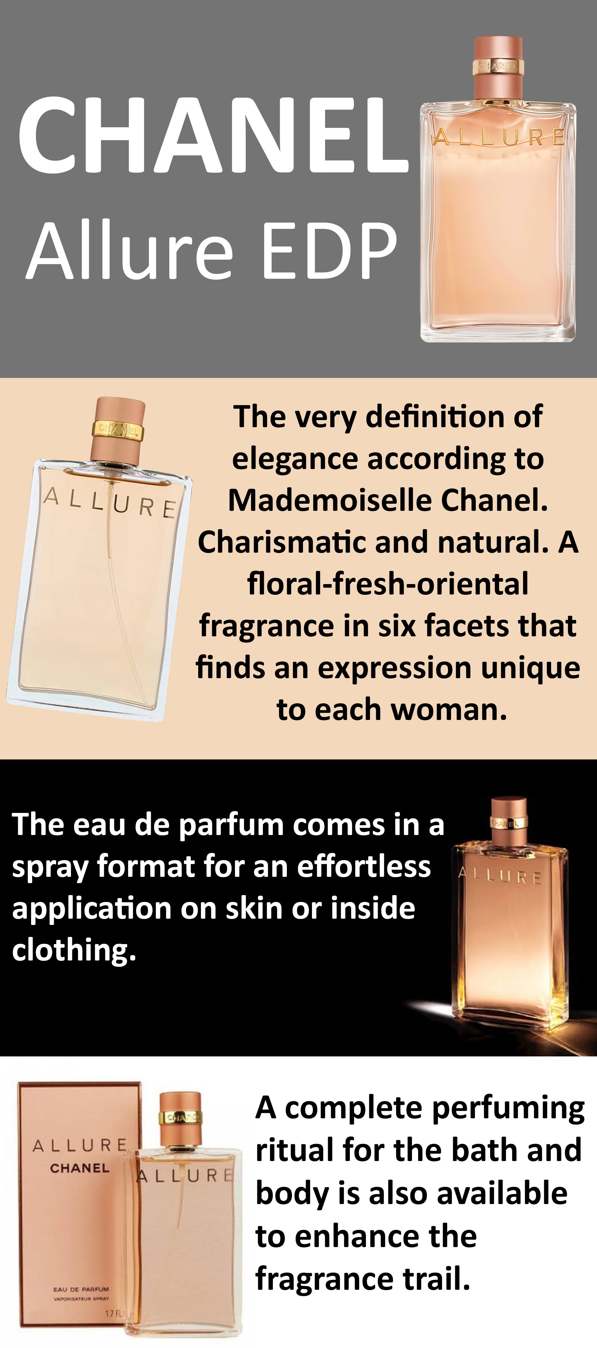 Allure by Chanel for Women - Eau de Parfum, 100 ml