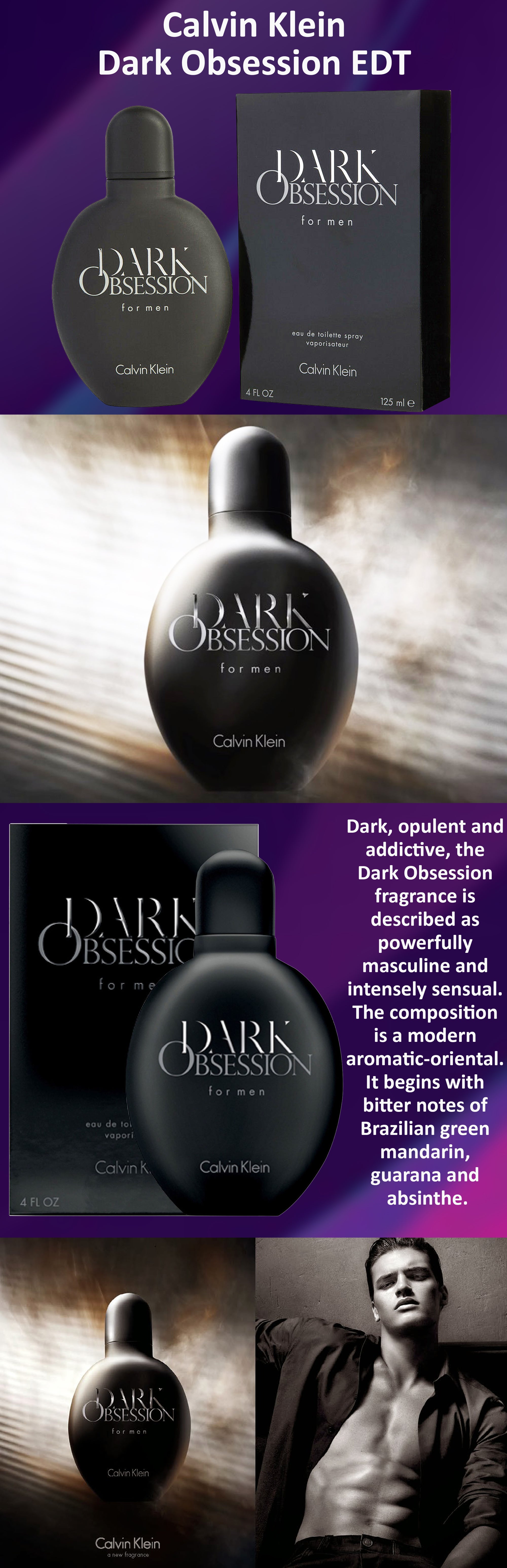 ck dark obsession 125ml