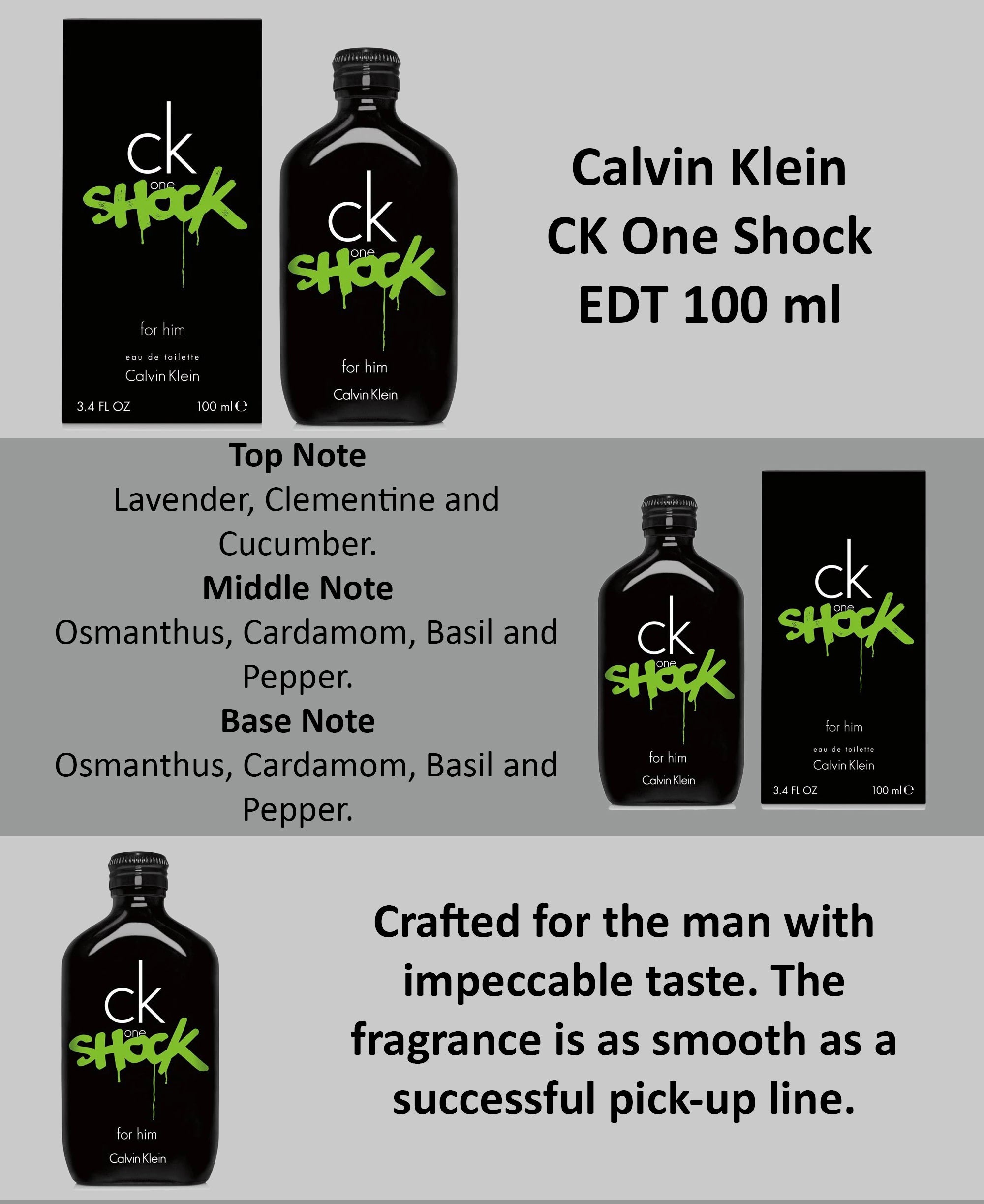 Calvin klein cheap for him shock