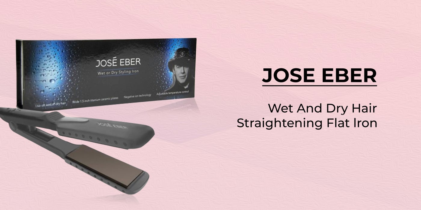 jose eber wet & dry flat iron