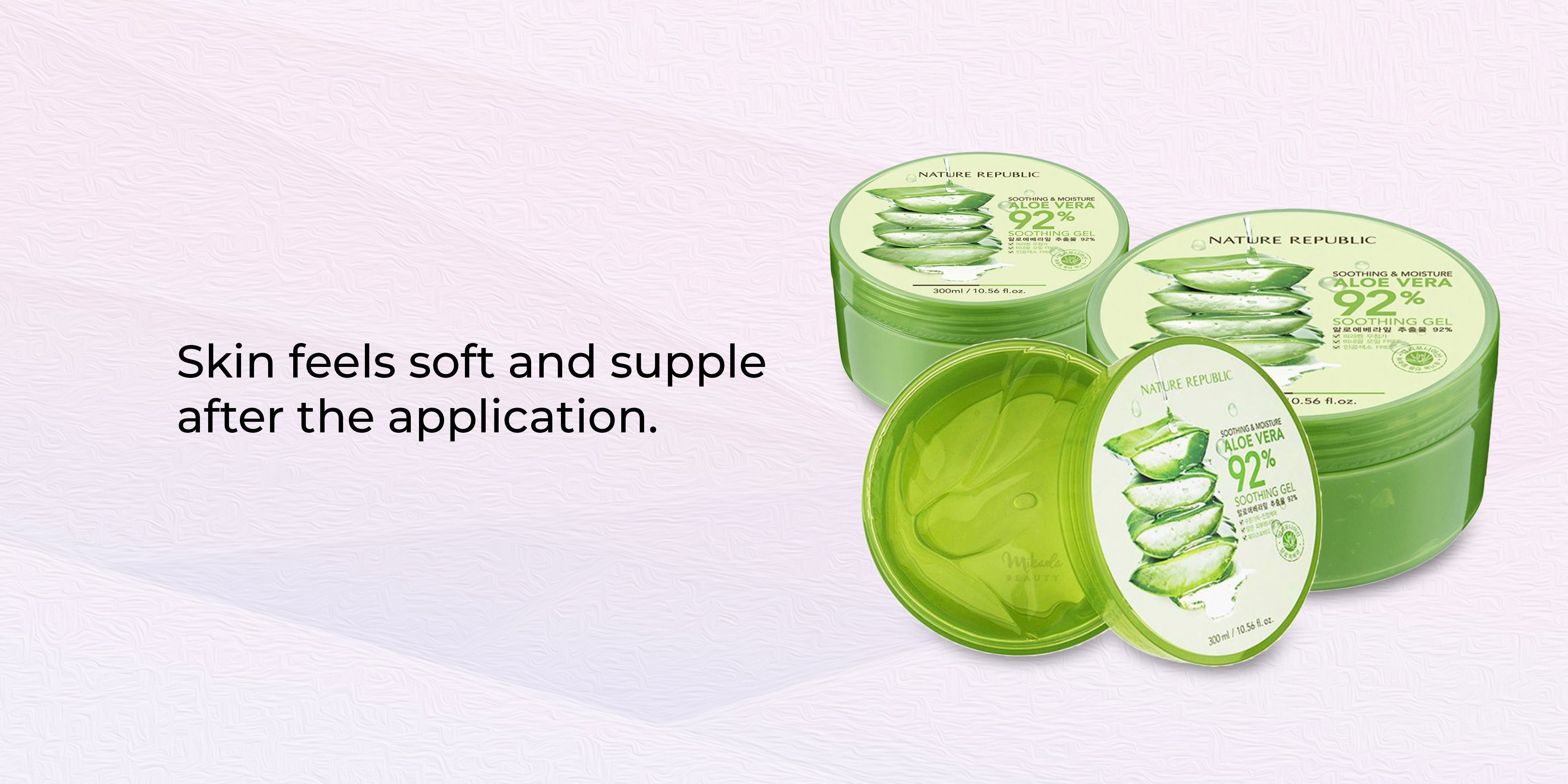 Nature republic aloe on sale vera soothing gel