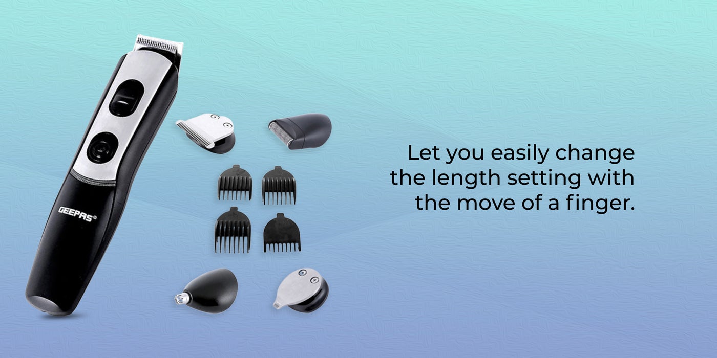 geepas 9 in 1 trimmer