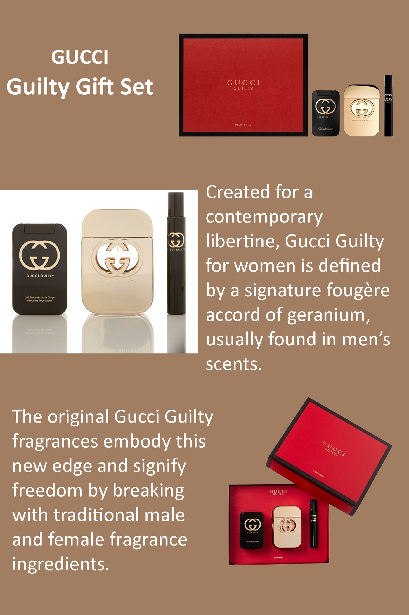 gucci guilty body lotion 100ml