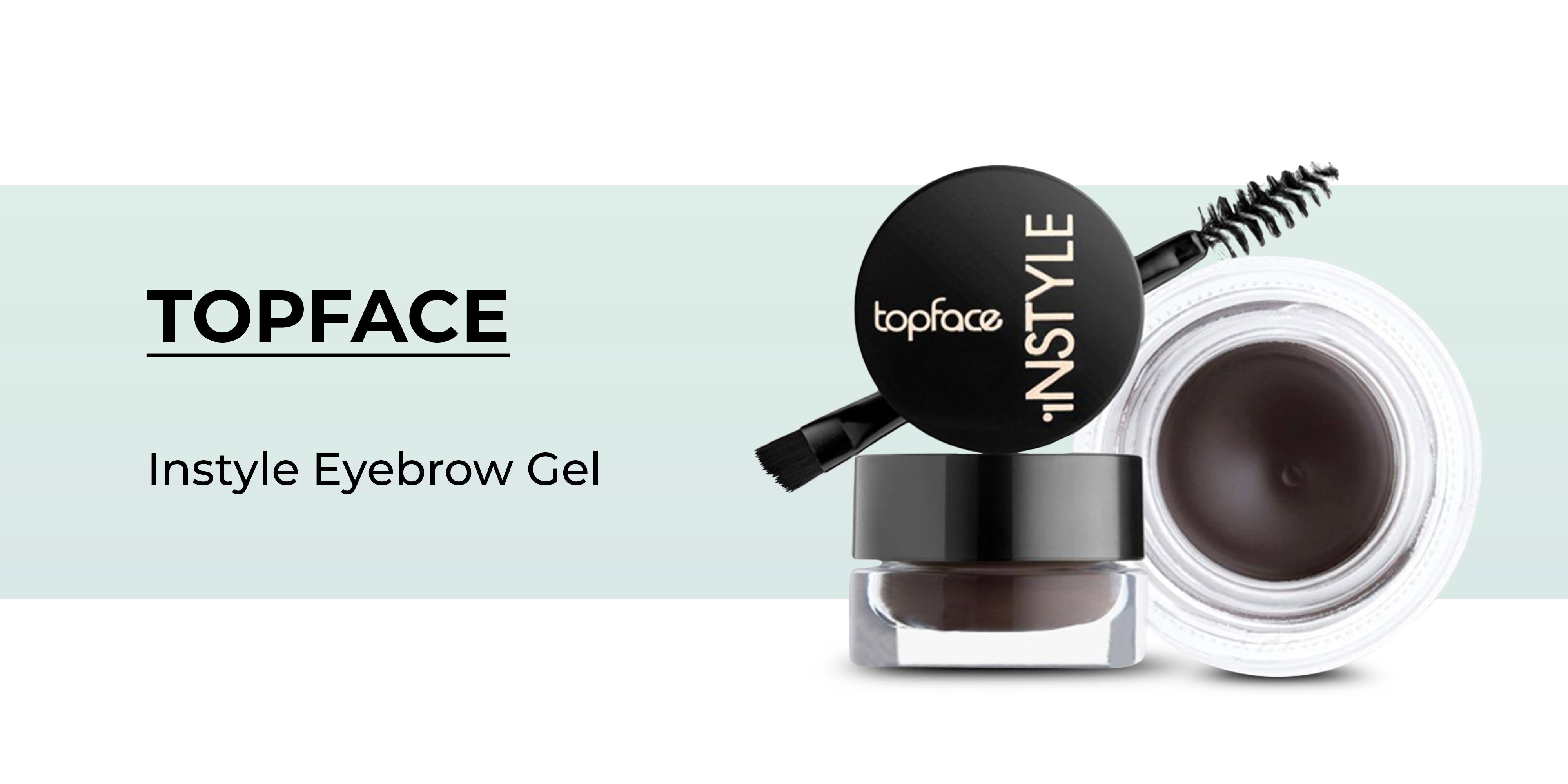 Topface Instyle Eyebrow Gel 04, Brown price in Saudi Arabia