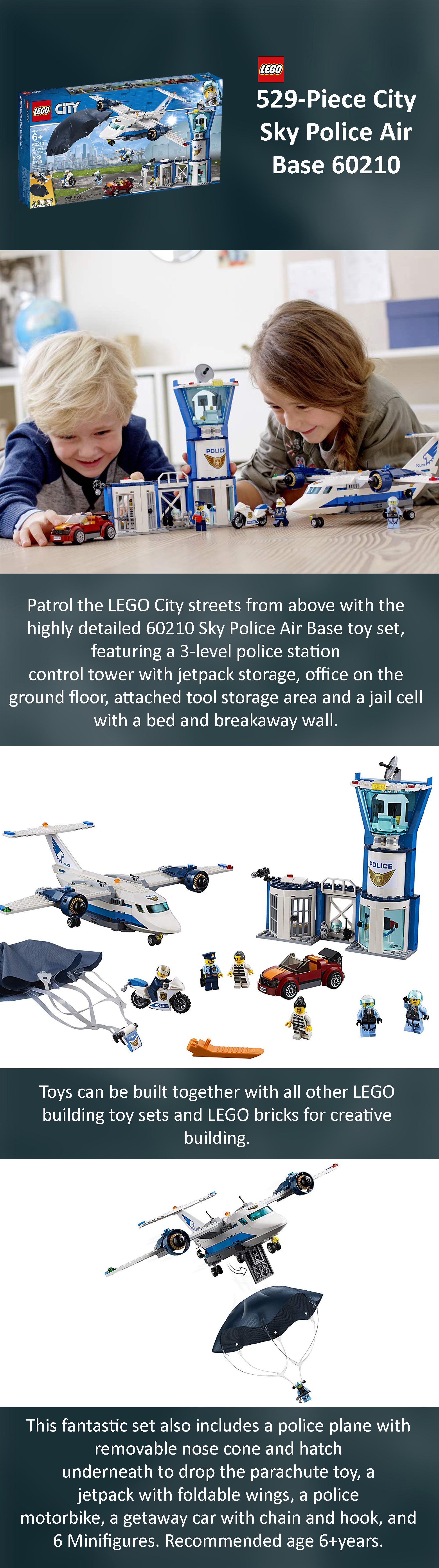 lego city ejecting parachute