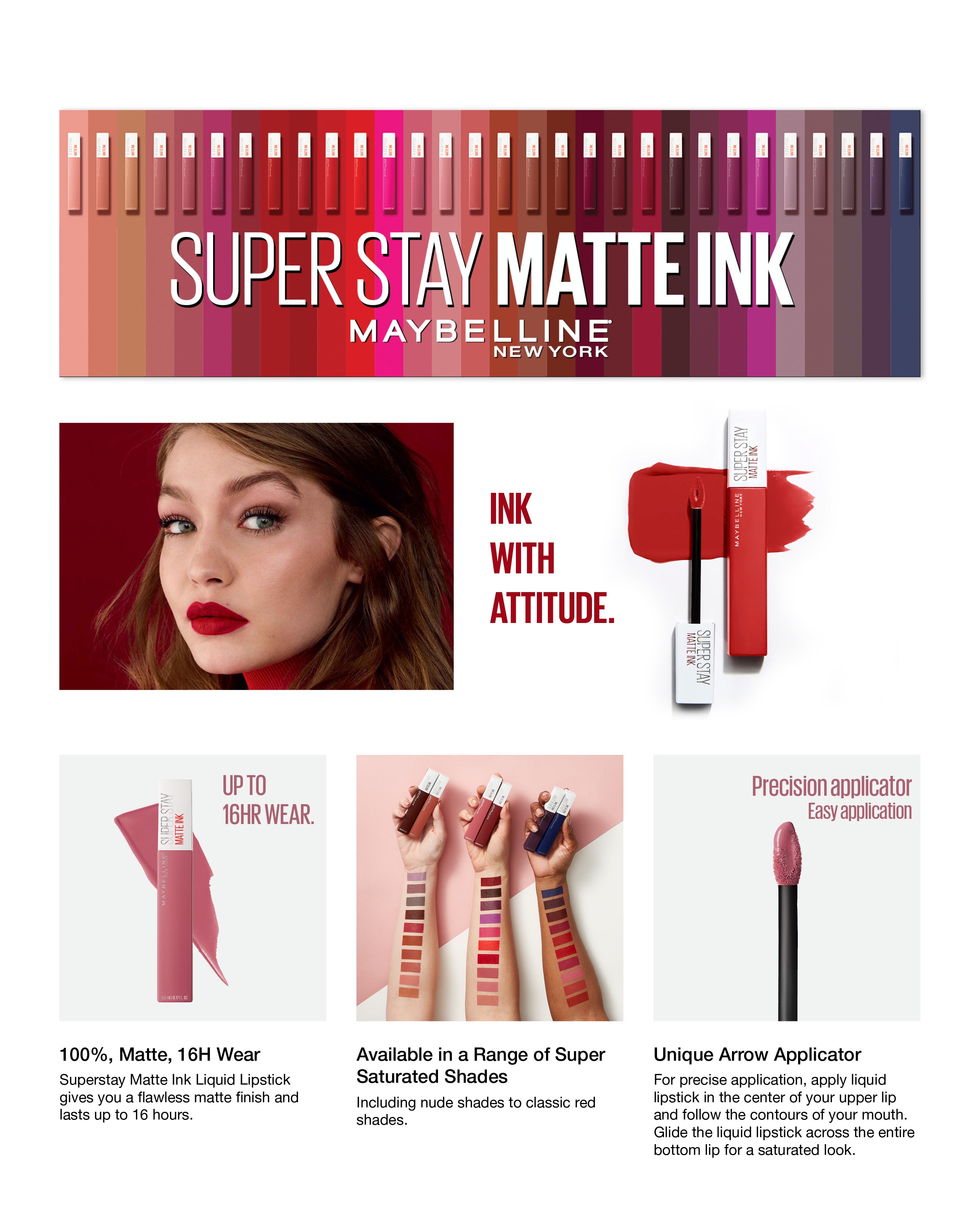 Maybelline Superstay Matte Ink Liquid Lipstick - Seductress - 0.17 Fl Oz :  Target