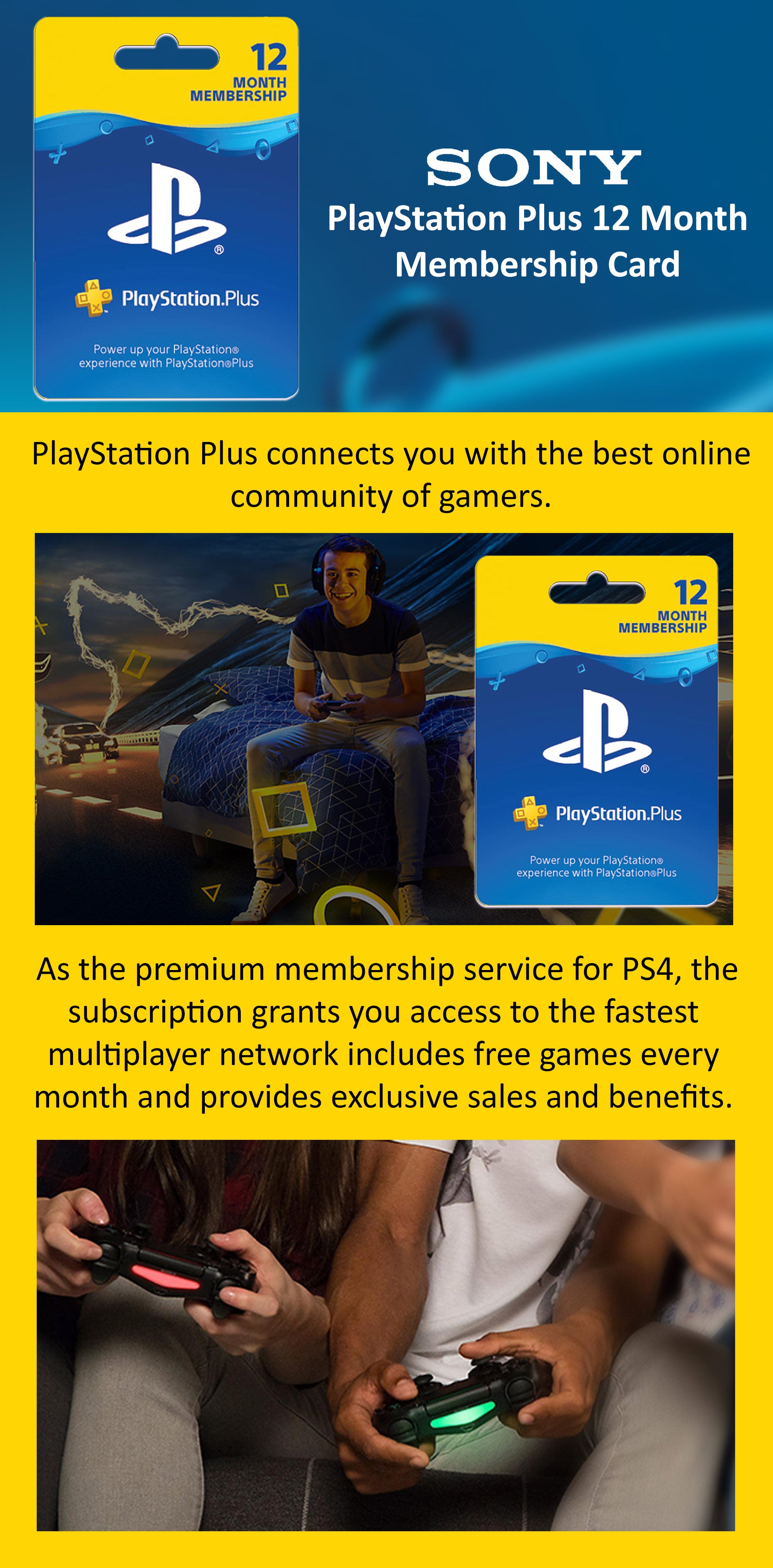 ps4 online card 1 month
