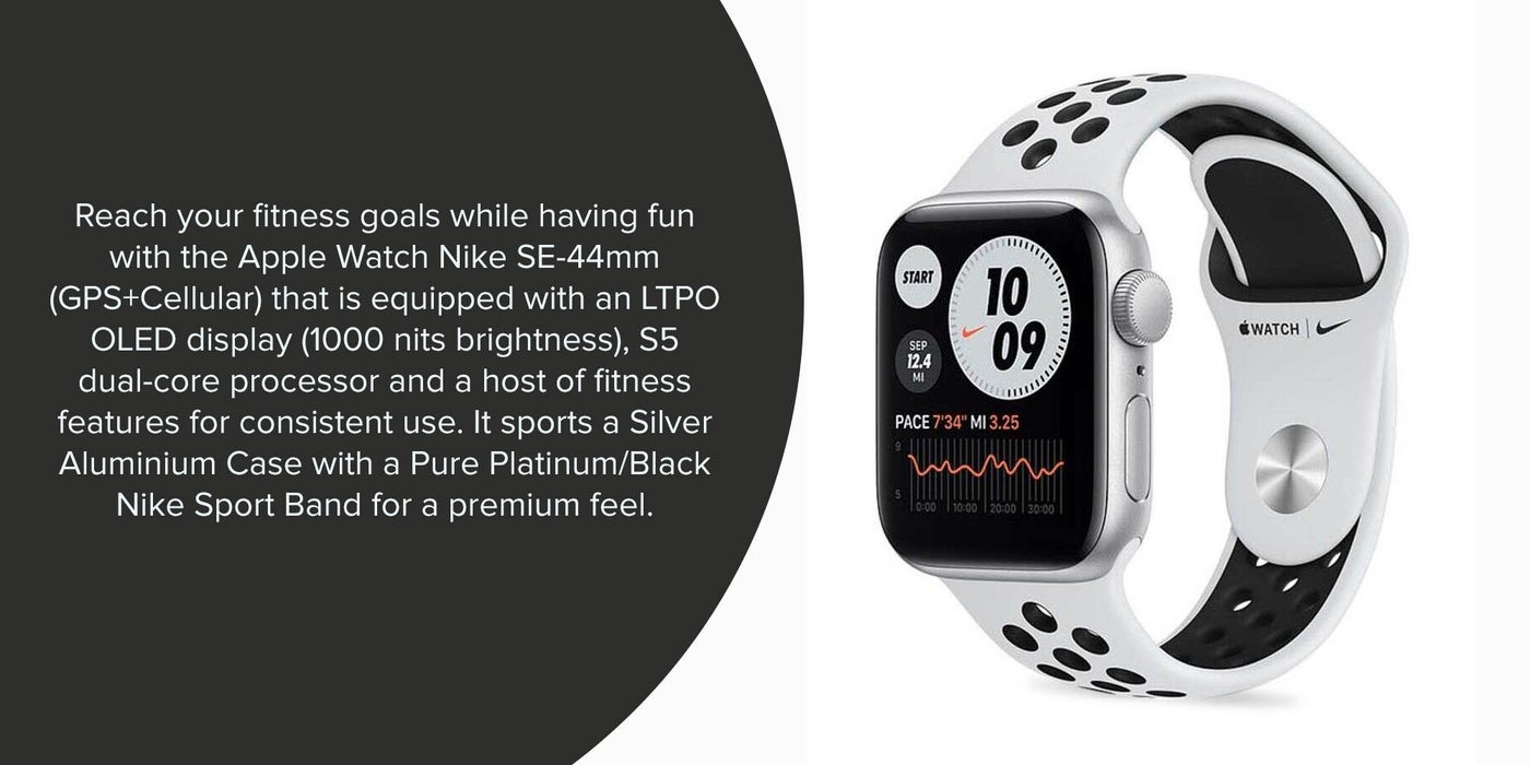apple warch s5 silver aluminium case 40mm