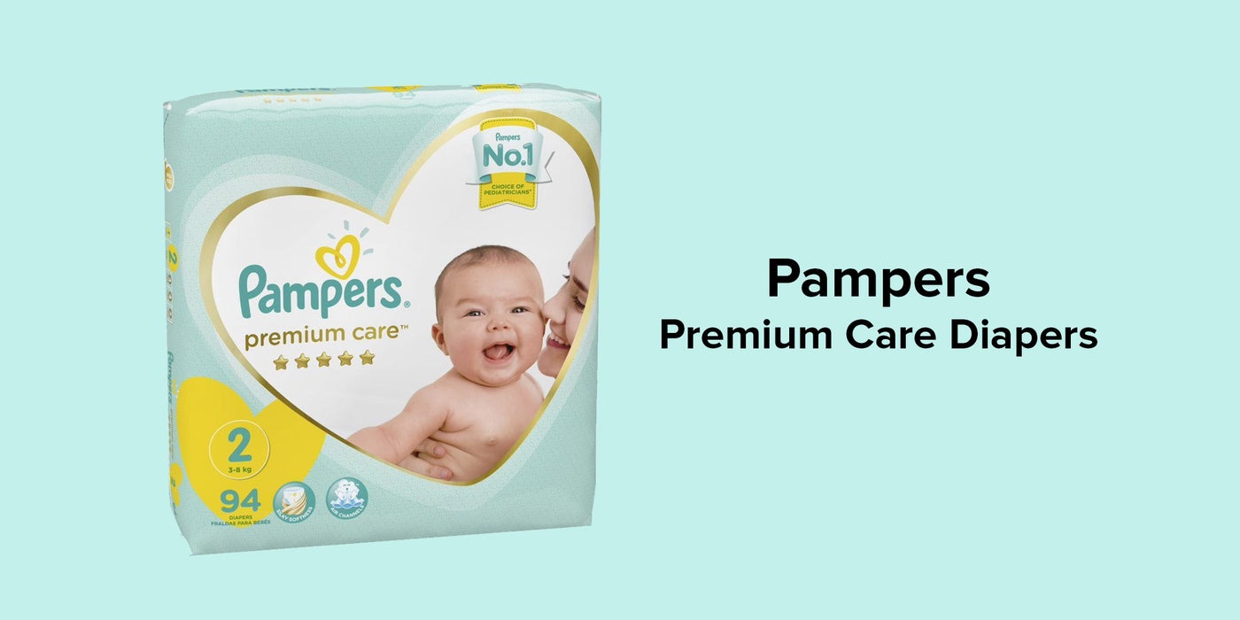 Pampers Premium Care Diapers Size 2 Mini 3 8 Kg 94 Diapers Egypt Cairo Giza