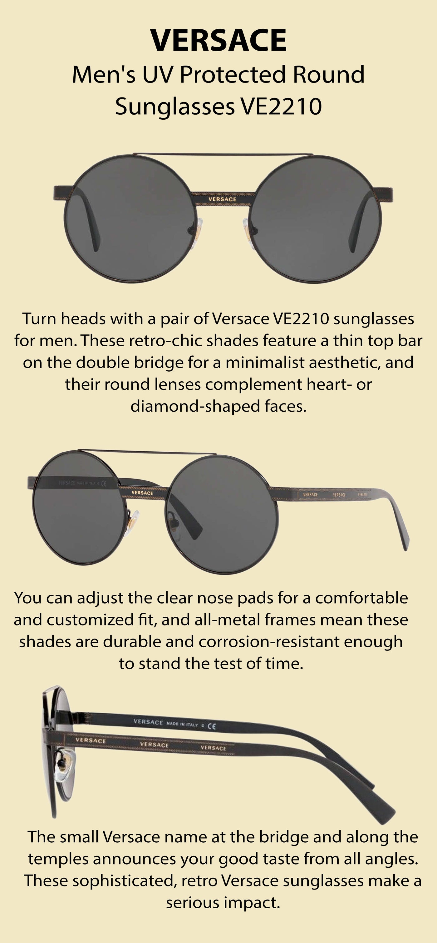 versace diamond glasses