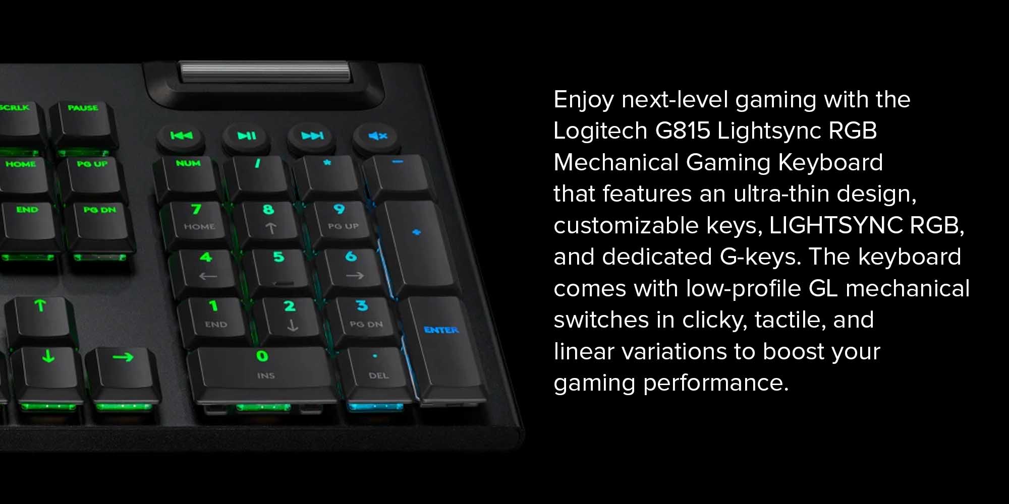 Logitech g815