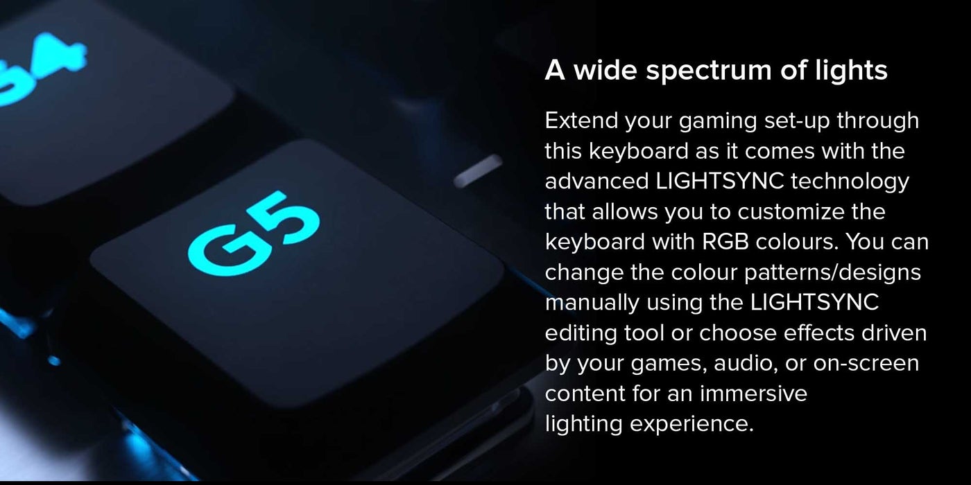 Keyboard Gl Keys G815 Lightsync RGB Mechanical Gaming Keyboard With Low Profile GL ...