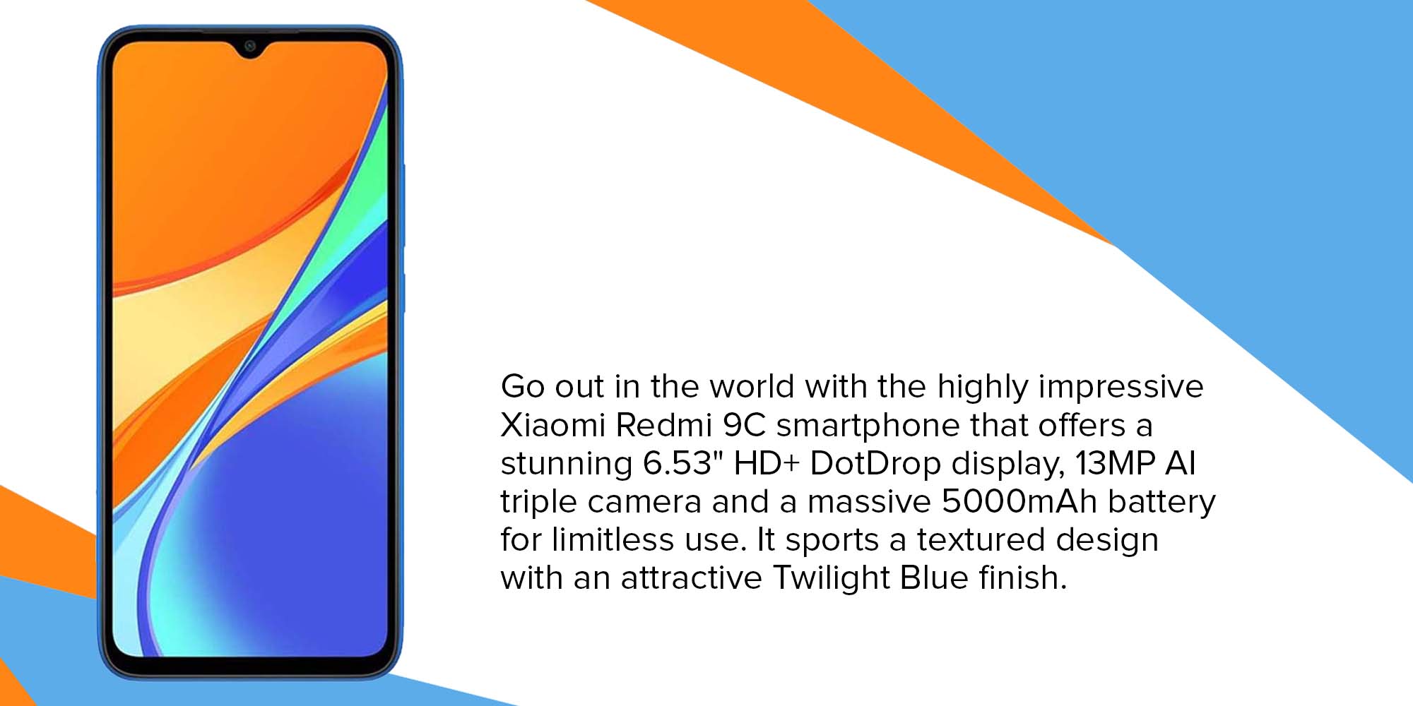 Xiaomi Redmi 9c Dual Sim 64 Gb Twilight Blue 3 Gb Ram Ob