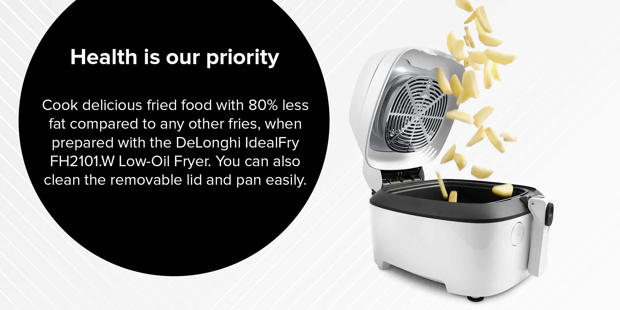 DeLonghi IdealFry Air Fryer FH2133W