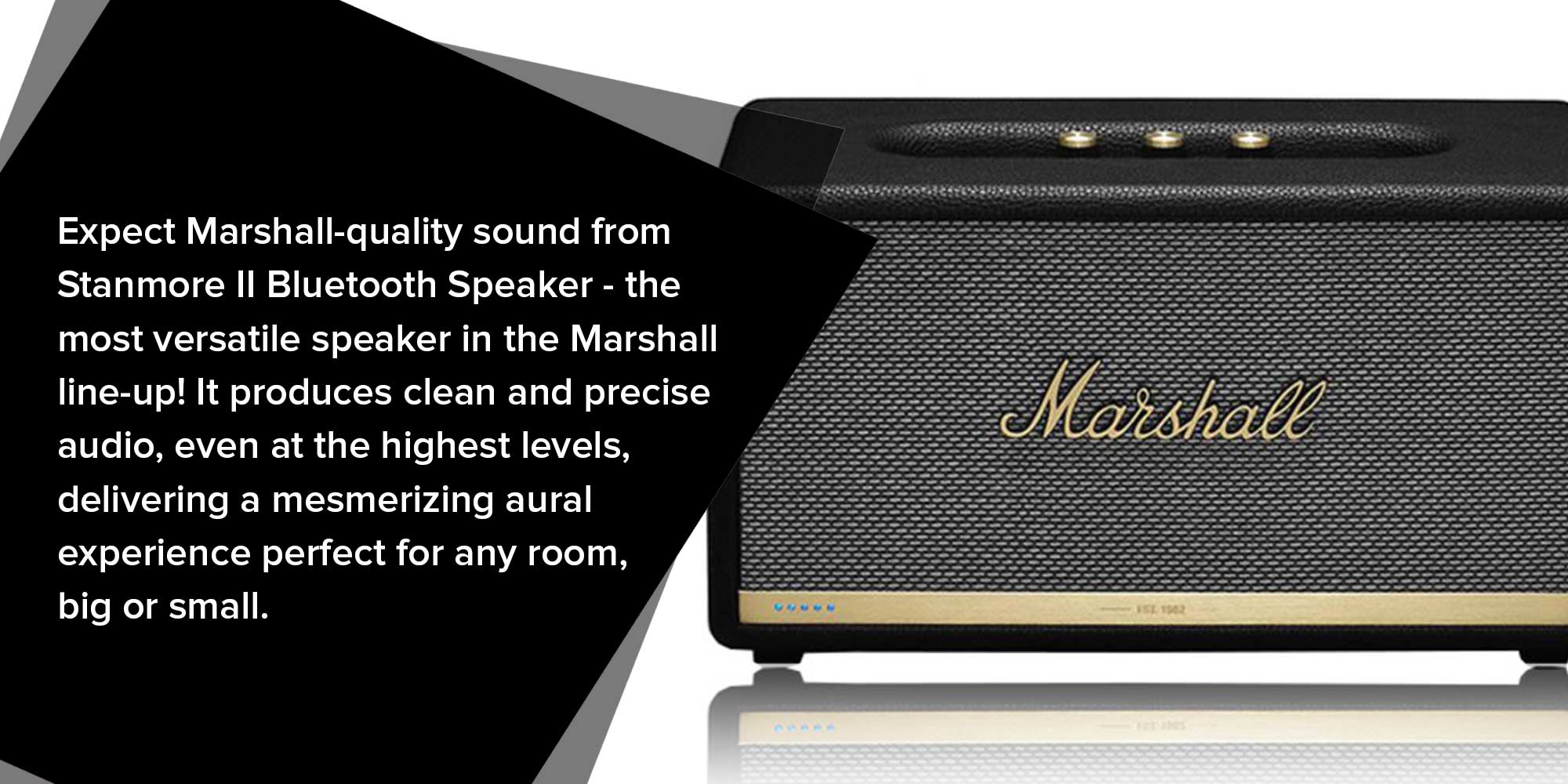 Buy Marshall Stanmore II Bluetooth Speaker Brown Online - Shop Electronics  & Appliances on Carrefour UAE