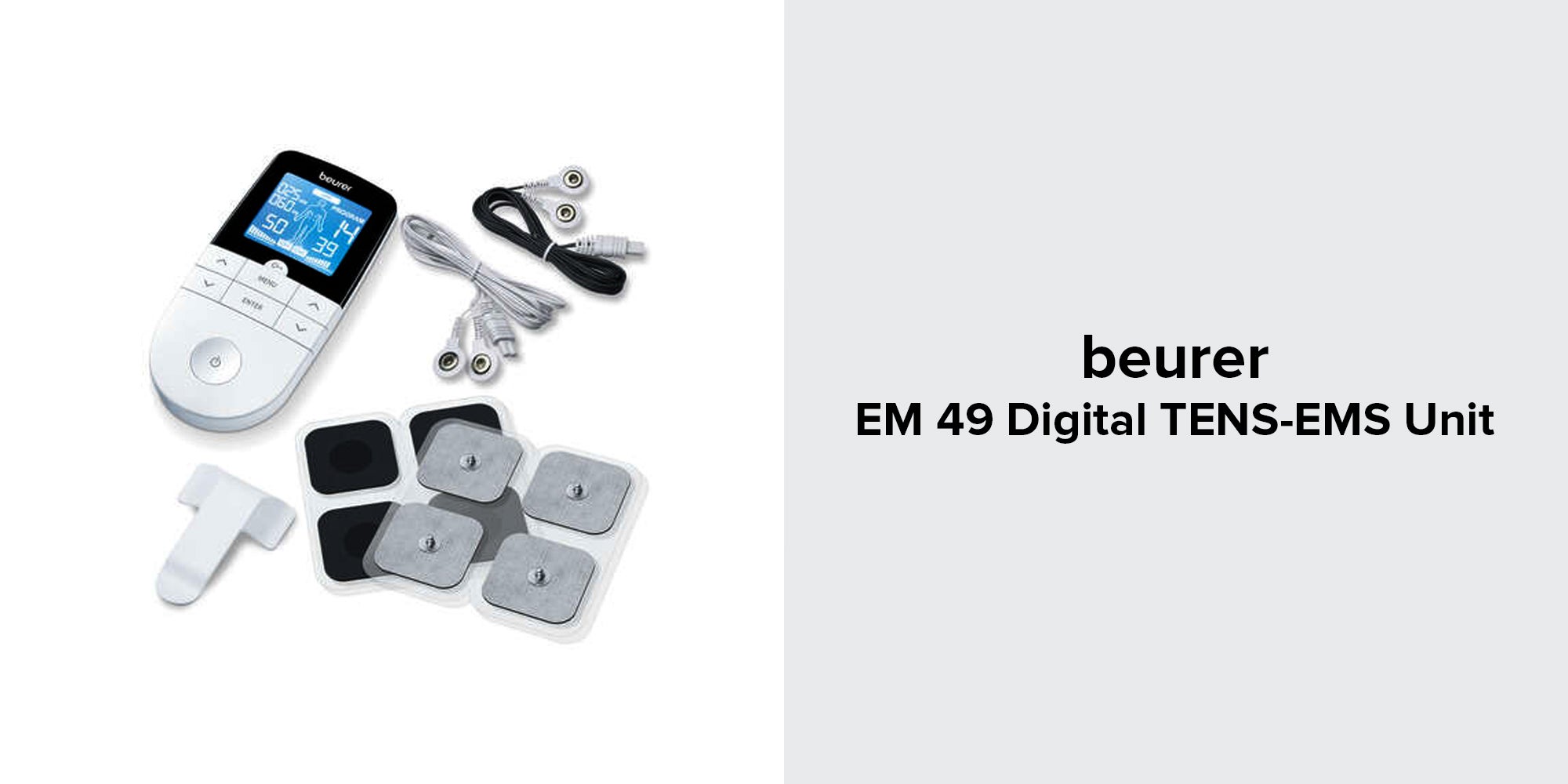 Beurer EM49 Digital TENS EMS Device : : Health & Personal Care