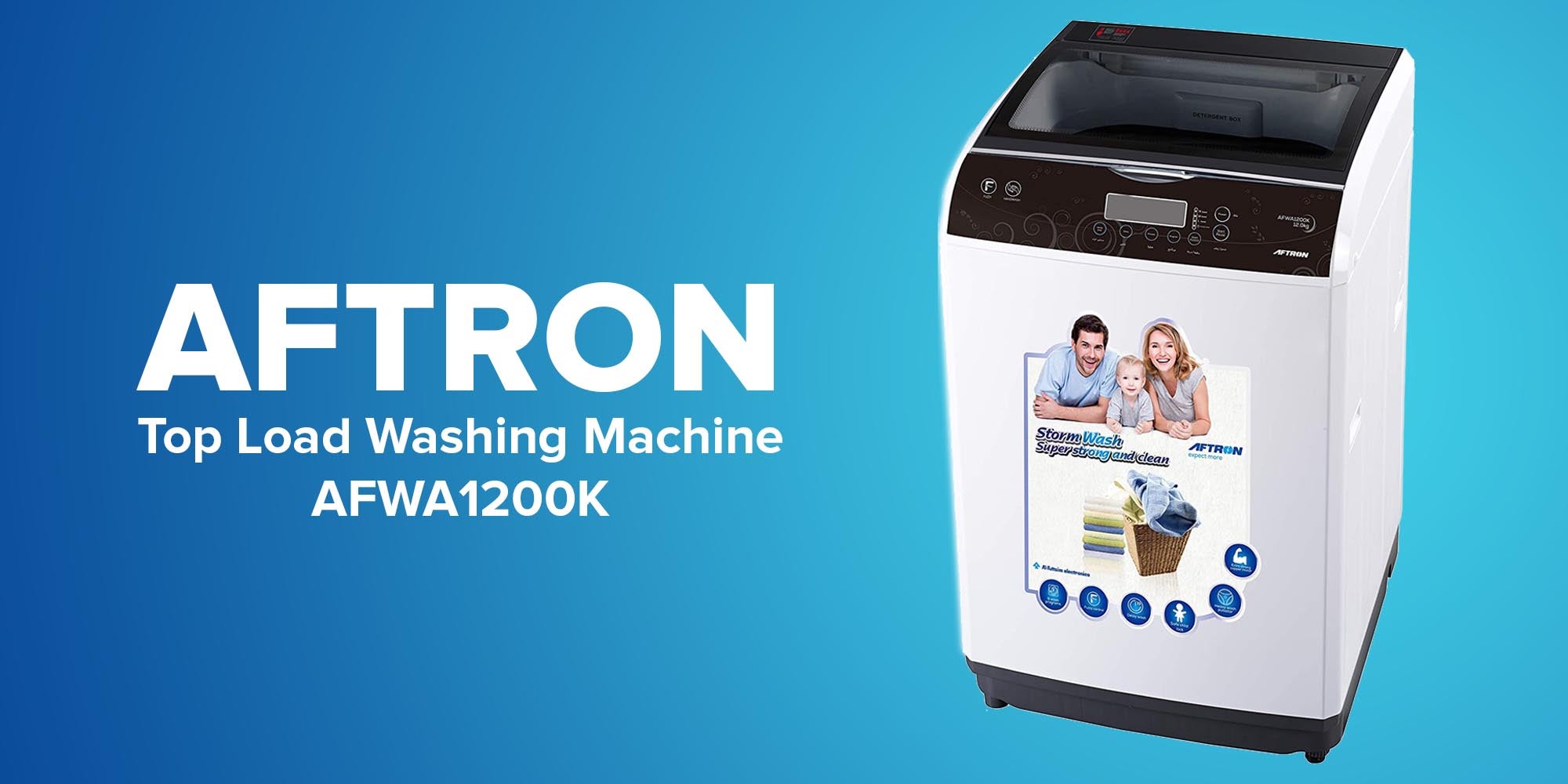 aftron top load washing machine