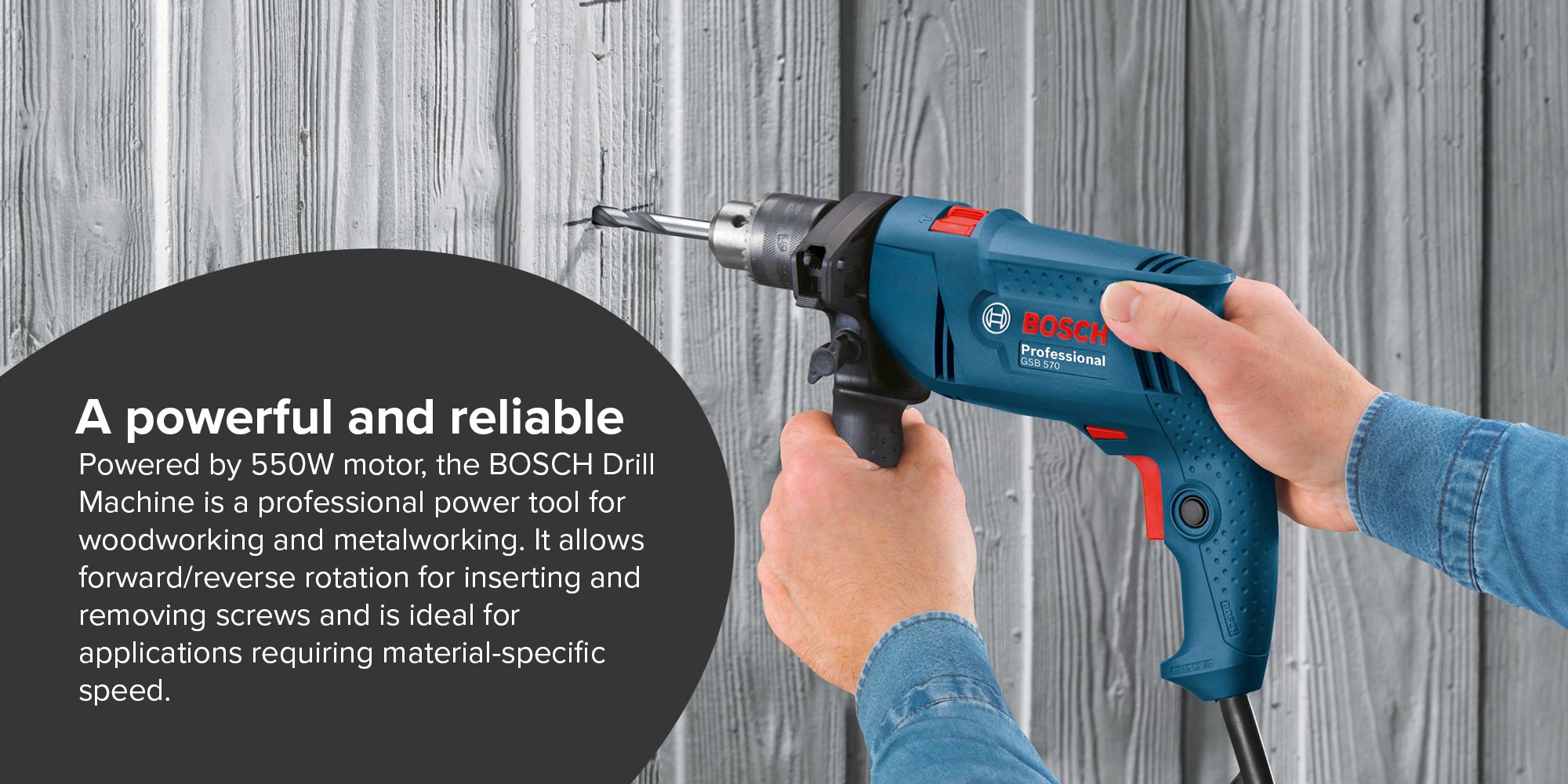 Bosch drill machine specification hot sale