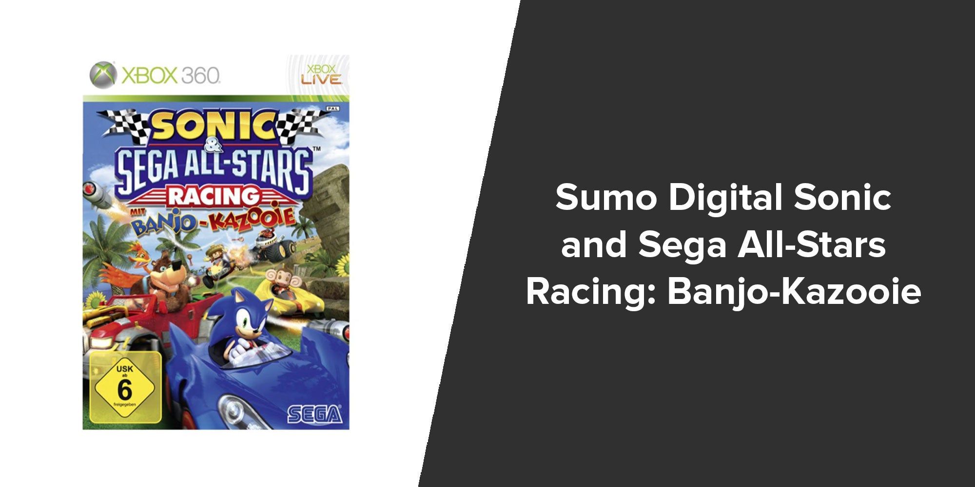 Jogo Sonic & Sega All-Stars Racing Xbox 360 Sega em Promoção é no