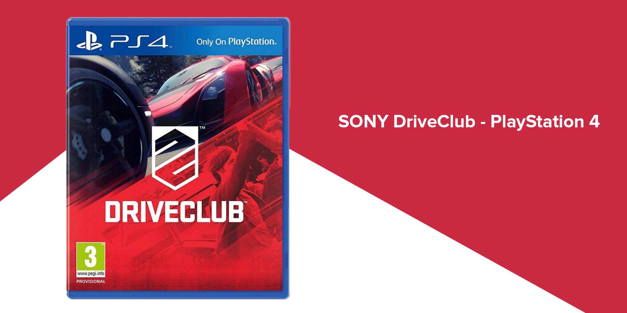 Sony DriveClub (Intl Version) - Racing - PlayStation 4 (PS4) UAE | Dubai,  Abu Dhabi