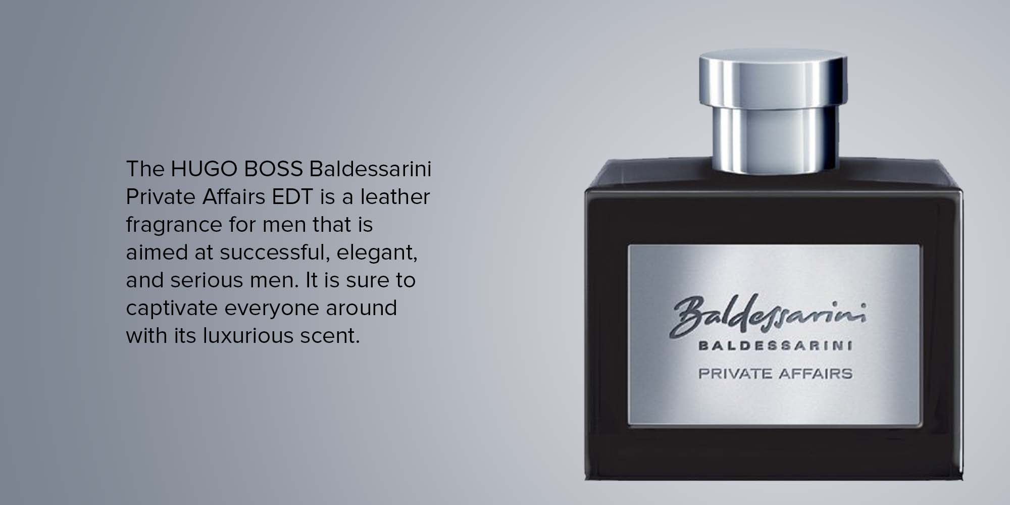 HUGO BOSS Baldessarini Private Affairs EDT 90ml UAE Dubai Abu Dhabi