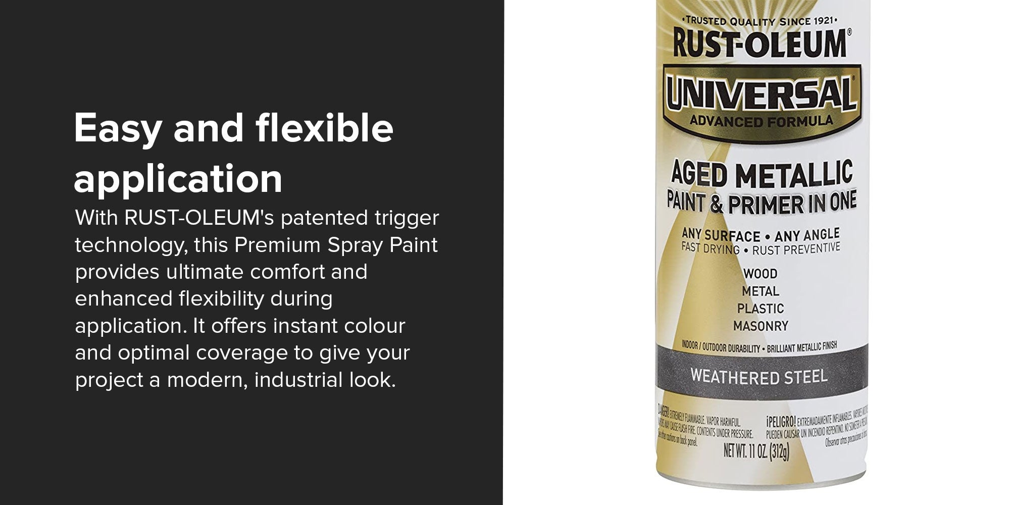 Rustoleum weathered sale steel