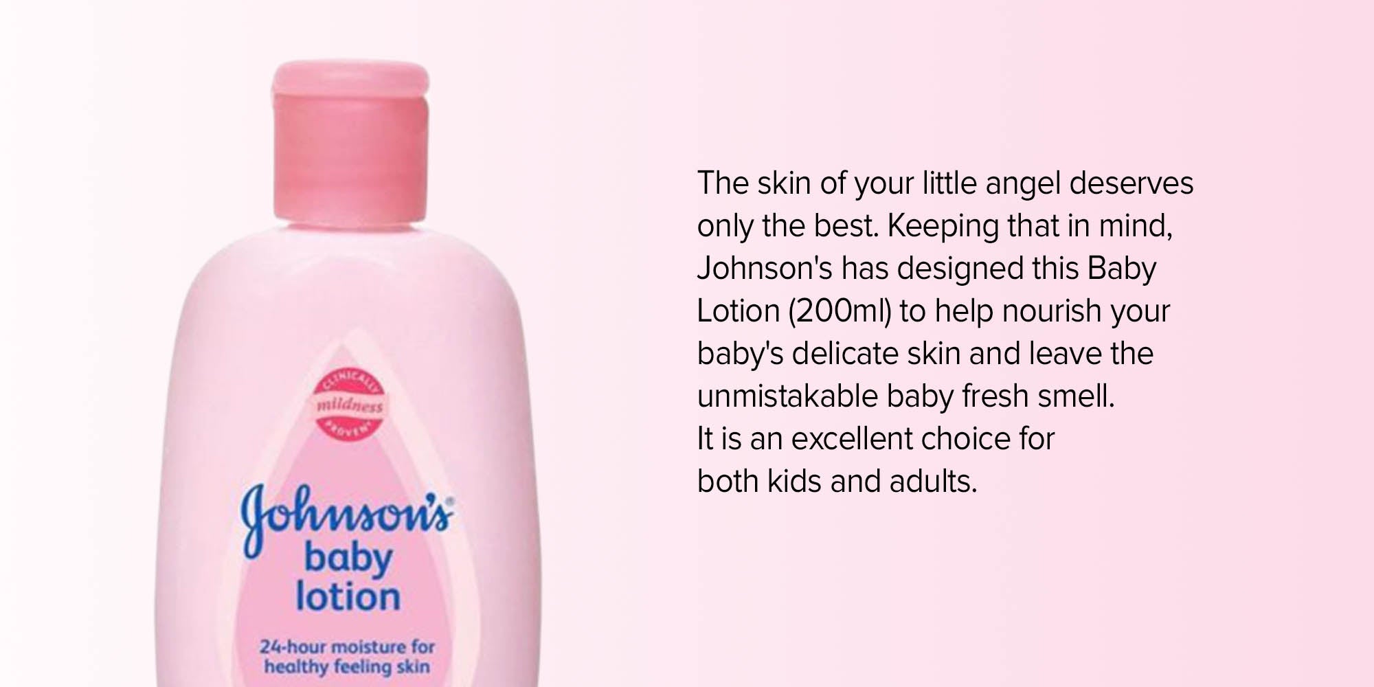 Johnson's baby body store lotion for adults