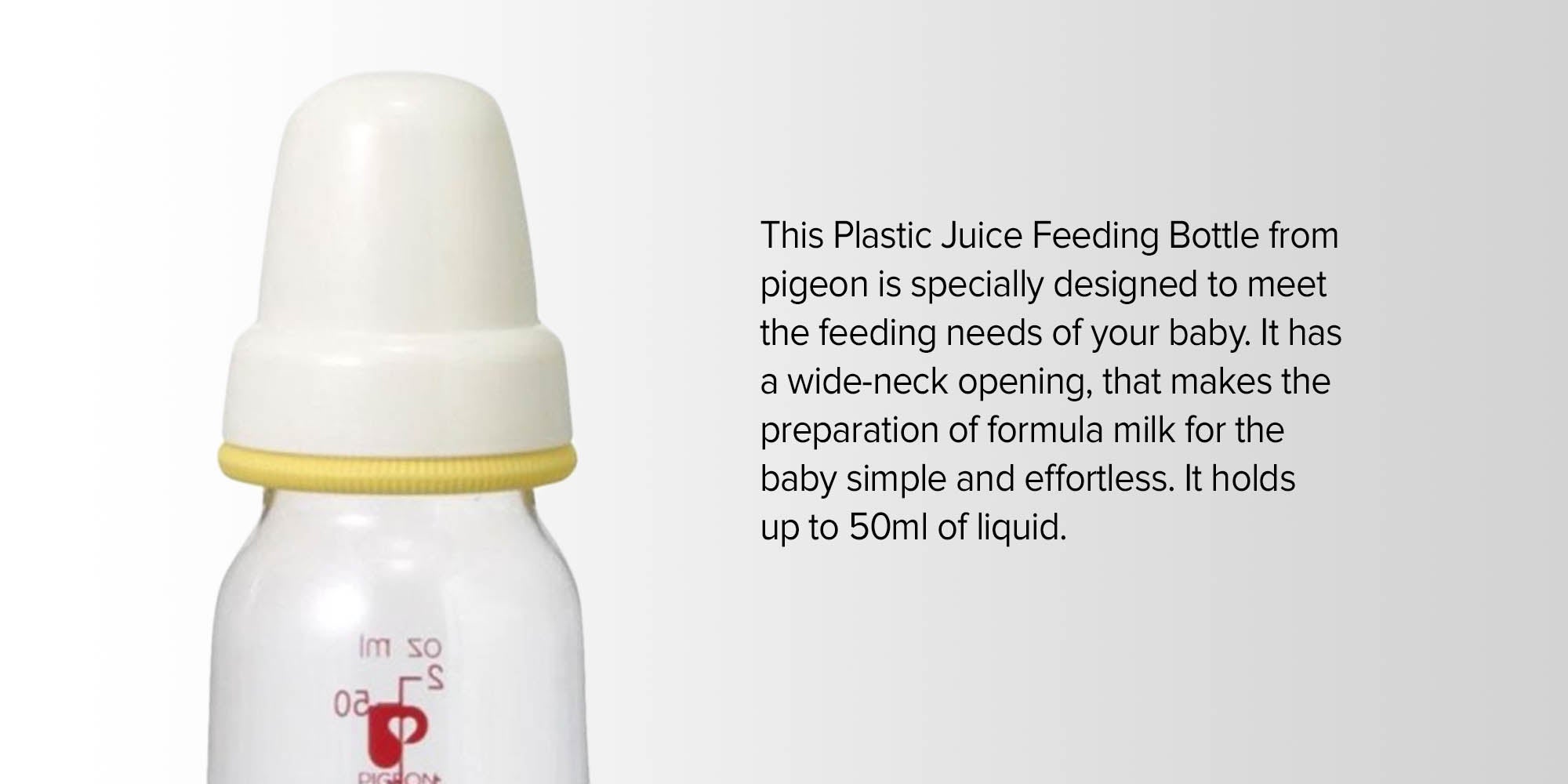 Feeding Baby Juice Bottle