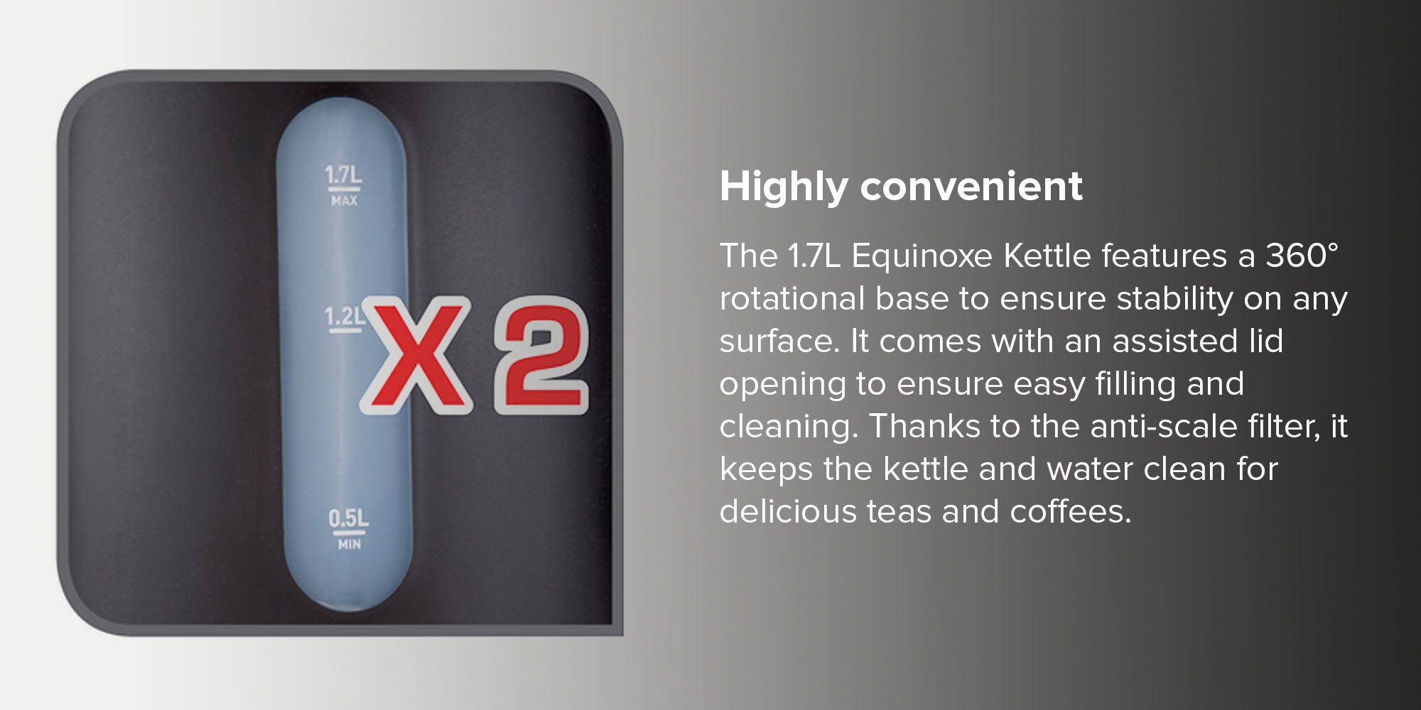 Buy Tefal Equinox Kettle (1.7 L, 2400 W) Online in Dubai & the UAE