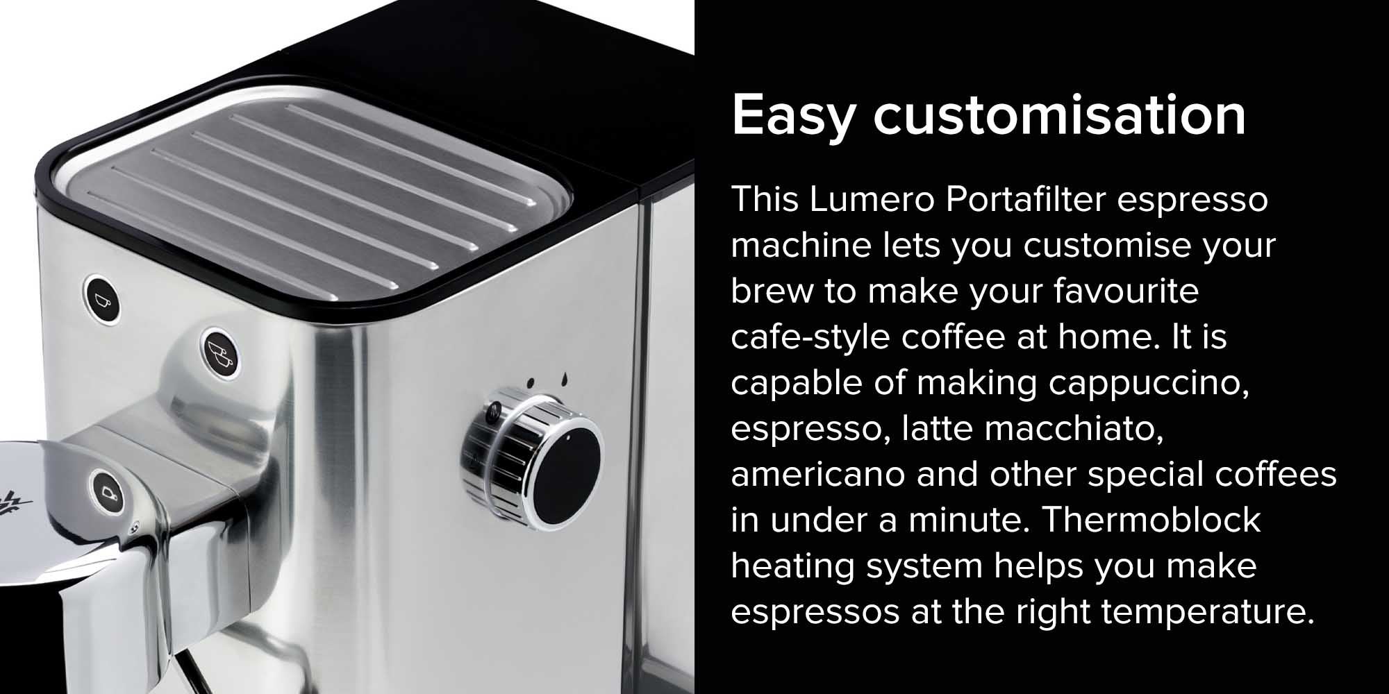 Wmf Lumero Espresso Coffee Machine Silver