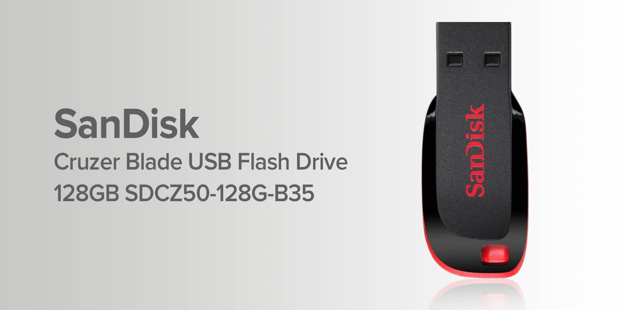 Sandisk 128 GB Cruzer Blade USB 2.0 Flash Drive - SDCZ50-128G-B35 128 GB  KSA | Riyadh
