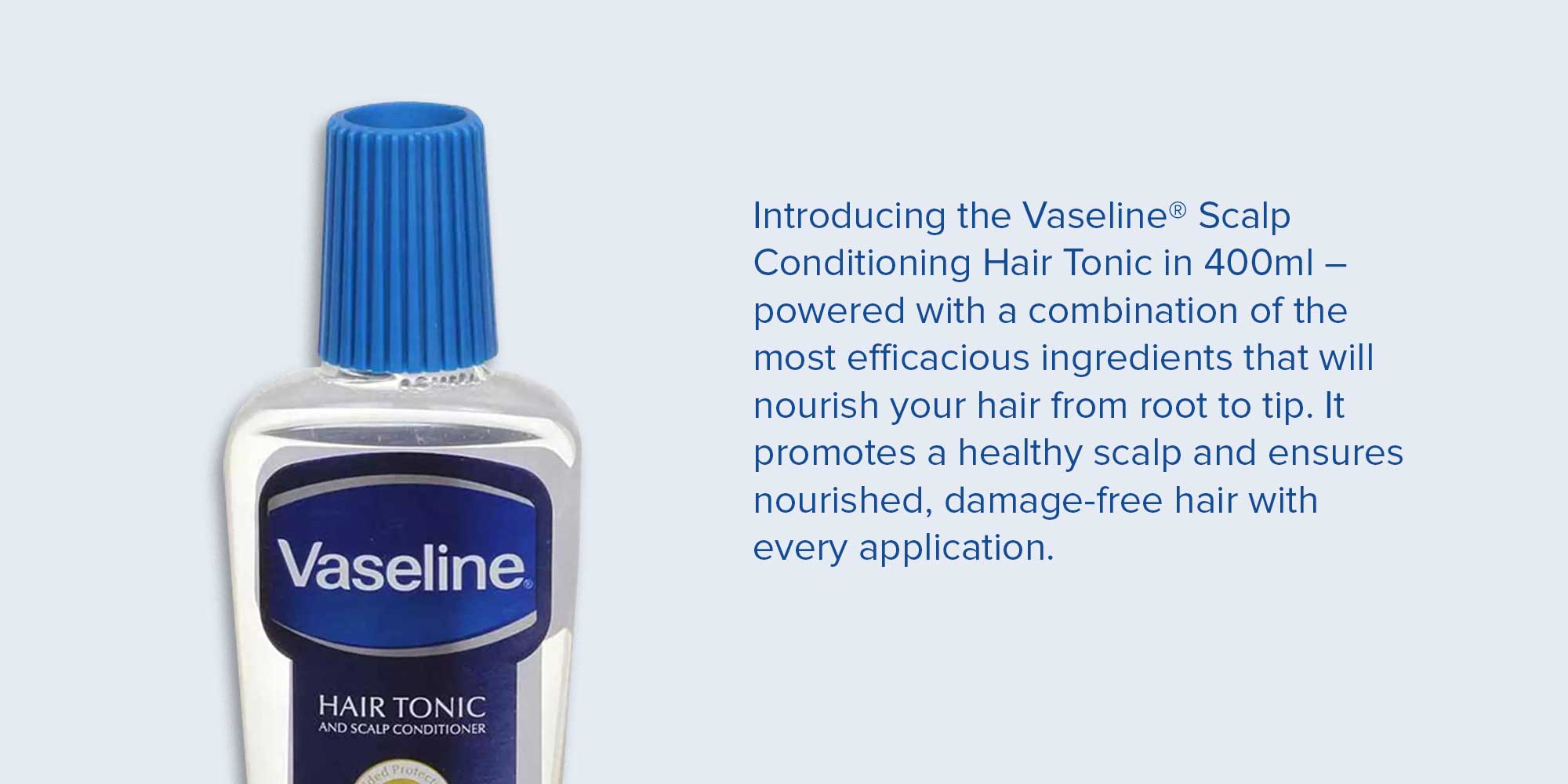 Vaseline Hair Tonic And Scalp Conditioner 400ml UAE | Dubai, Abu Dhabi