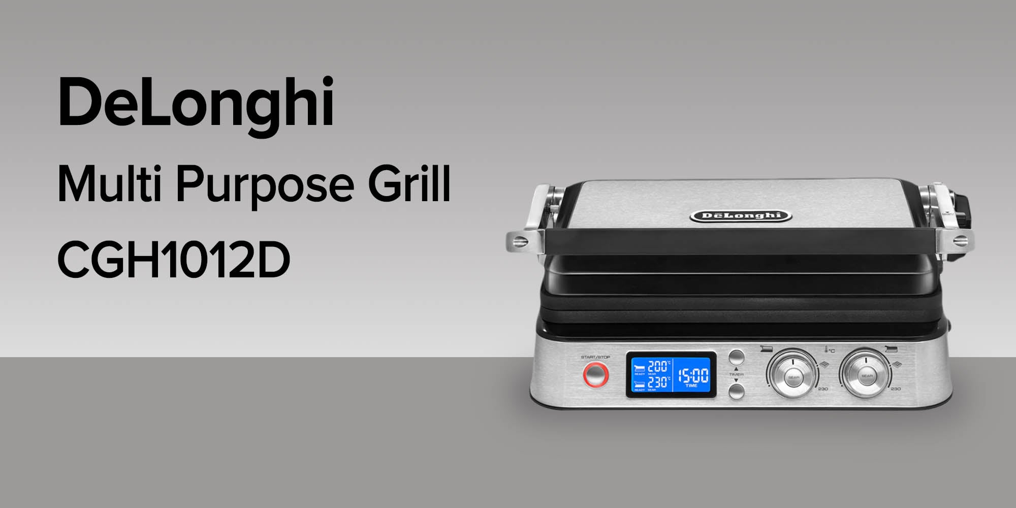 De'Longhi Digital Multi Grill - CGH1012D