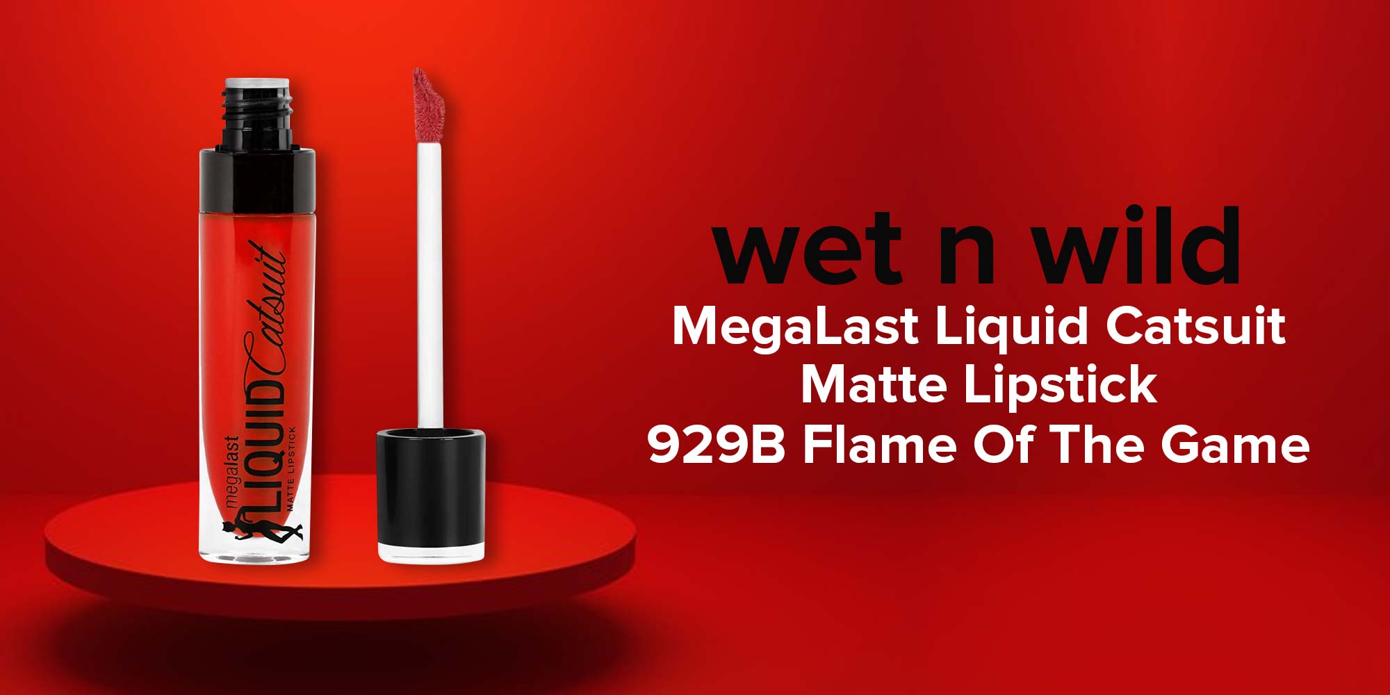 Wet N Wild Megalast Liquid Catsuit Matte Lipstick Flame Of The Game UAE |  Dubai, Abu Dhabi