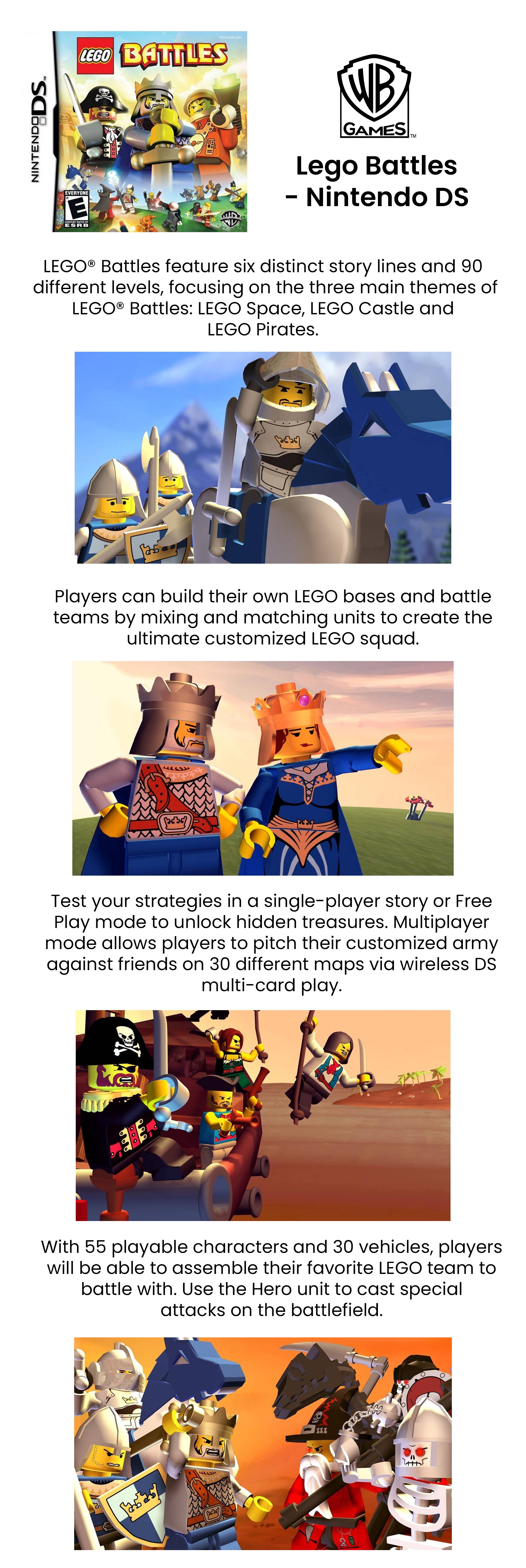 Lego battles nintendo ds best sale