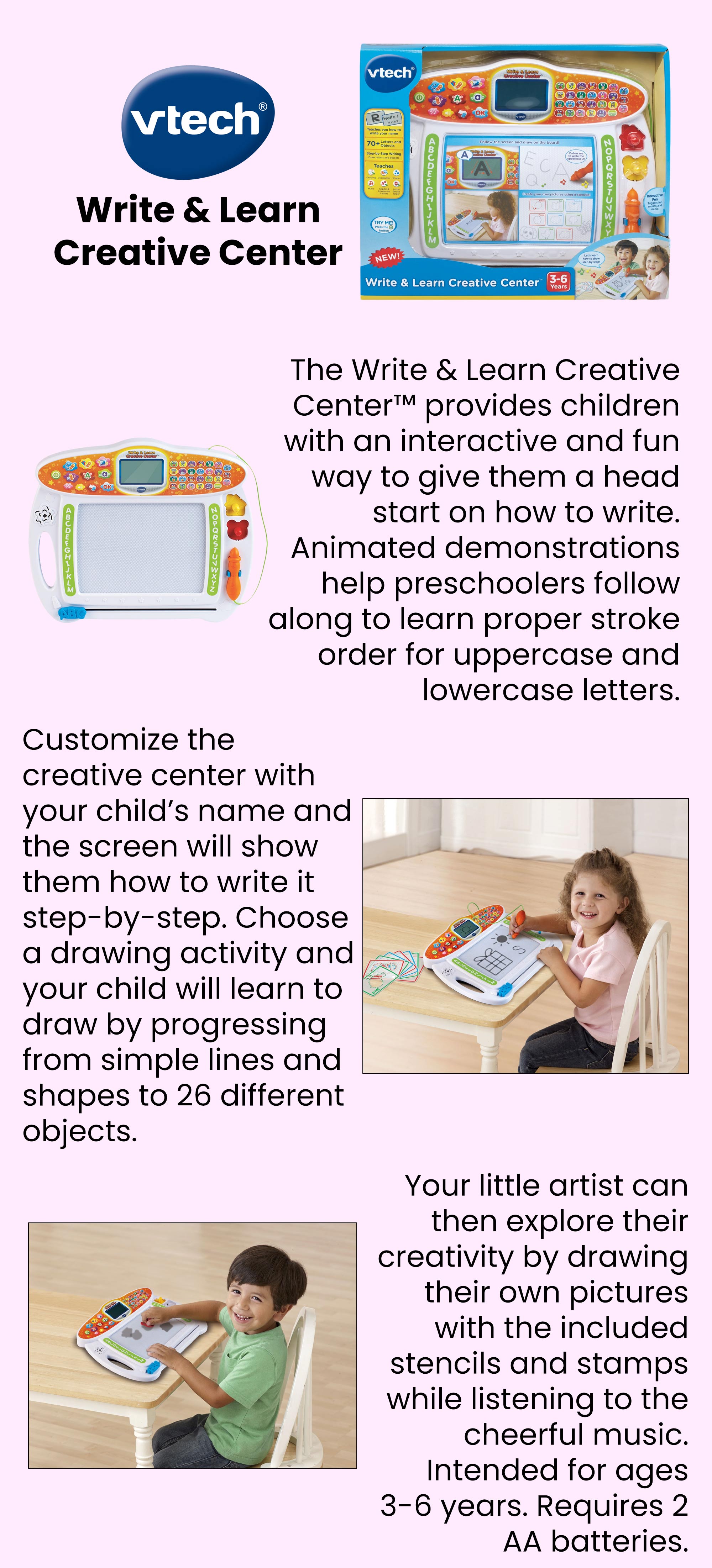 Vtech write and learn online creative center target