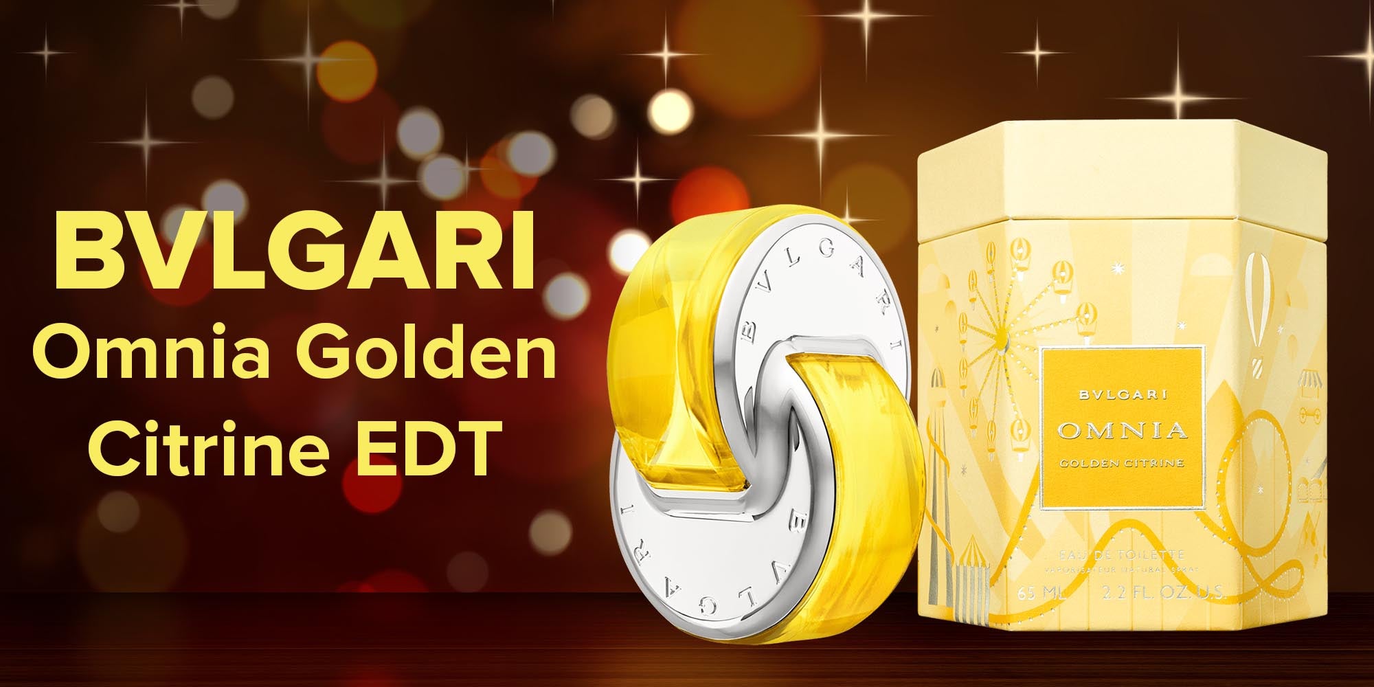 BVLGARI Omnia Golden Citrine EDT 65ml KSA Riyadh Jeddah