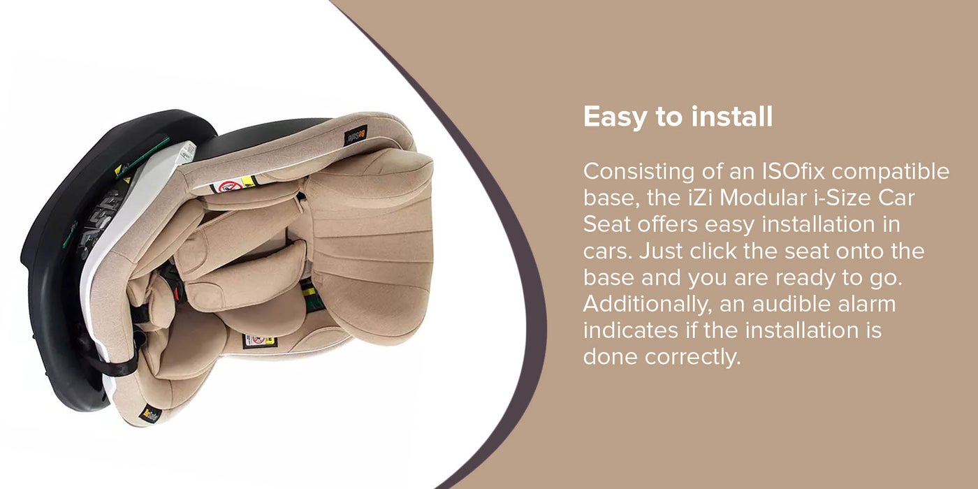 BSafe iZi Modular iSize Car Seat UAE Dubai, Abu Dhabi