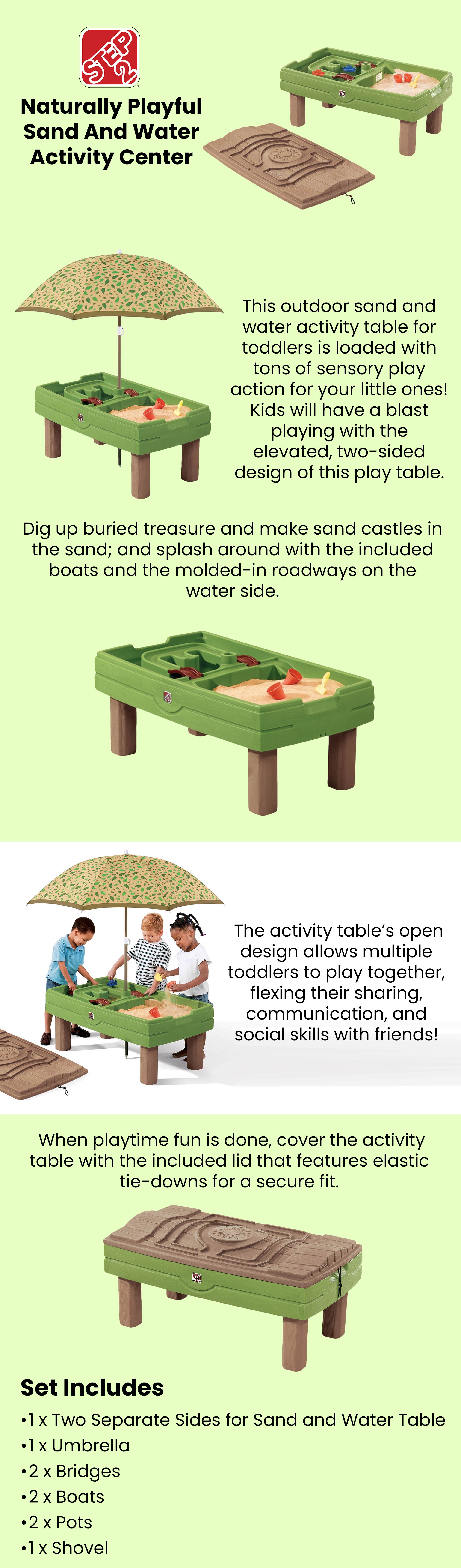 Naturally playful sand & water best sale activity center