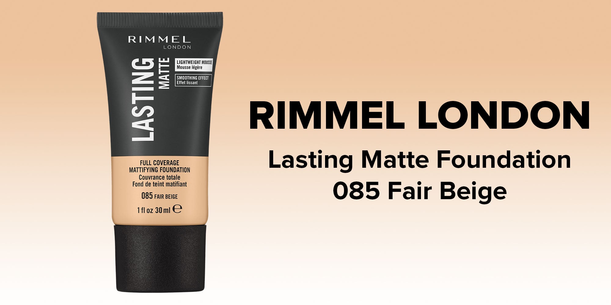 RIMMEL Lasting Matte Full Coverage Mattifying Lightweight