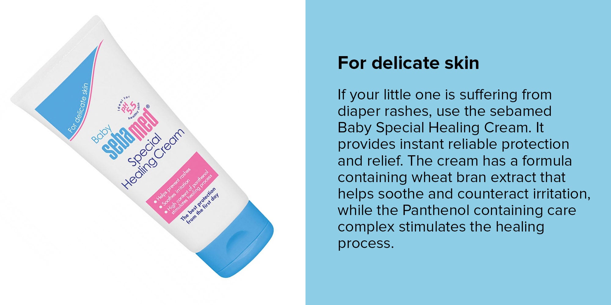 Baby sebamed special healing clearance cream