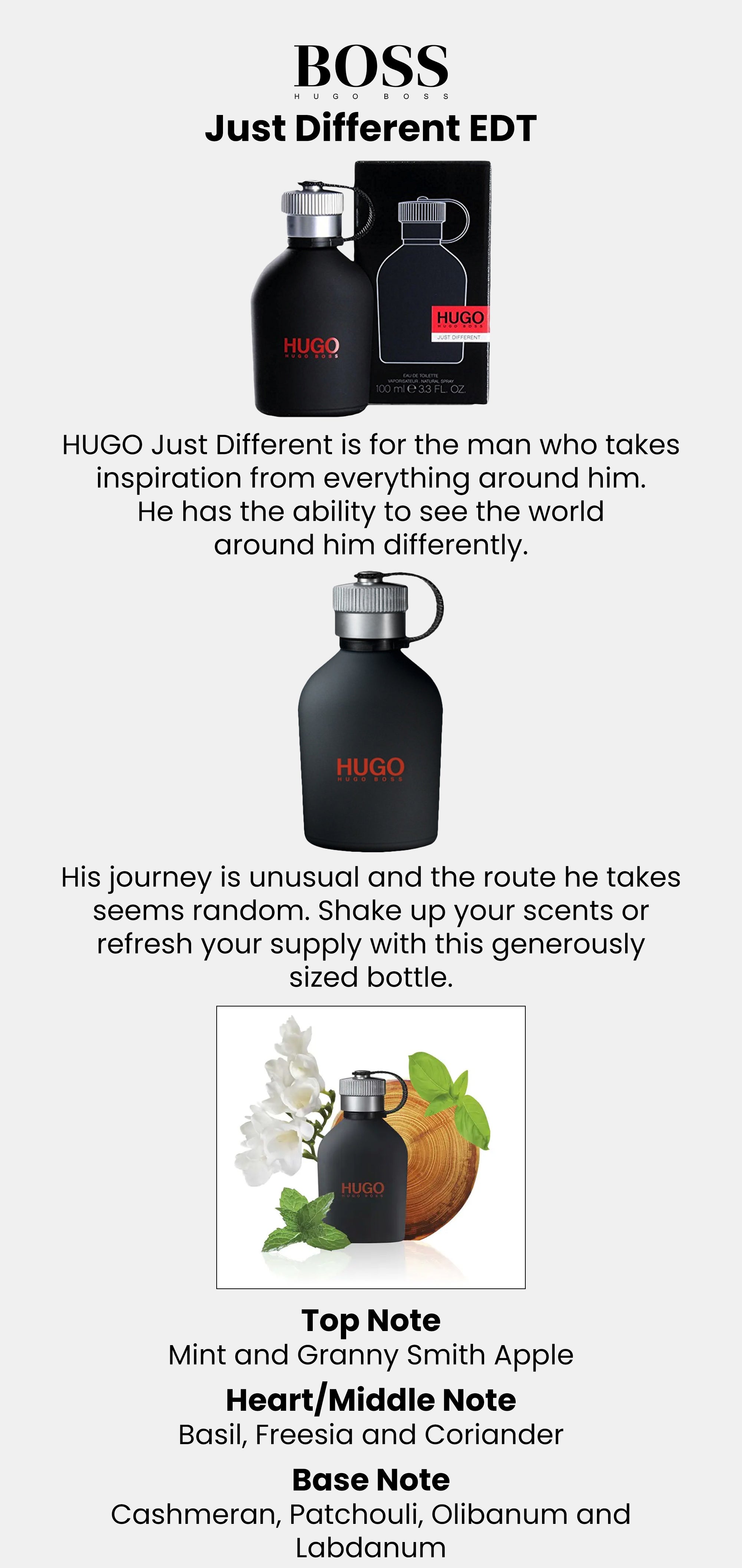 Parfum hugo clearance boss just different