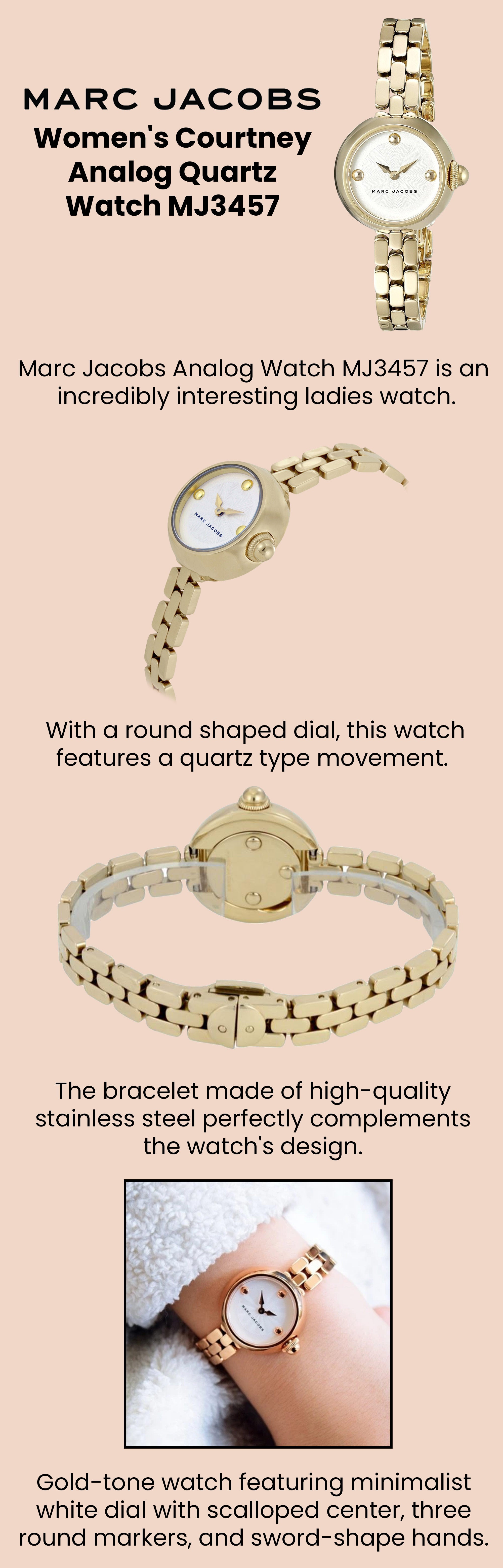 Marc jacobs deals courtney watch