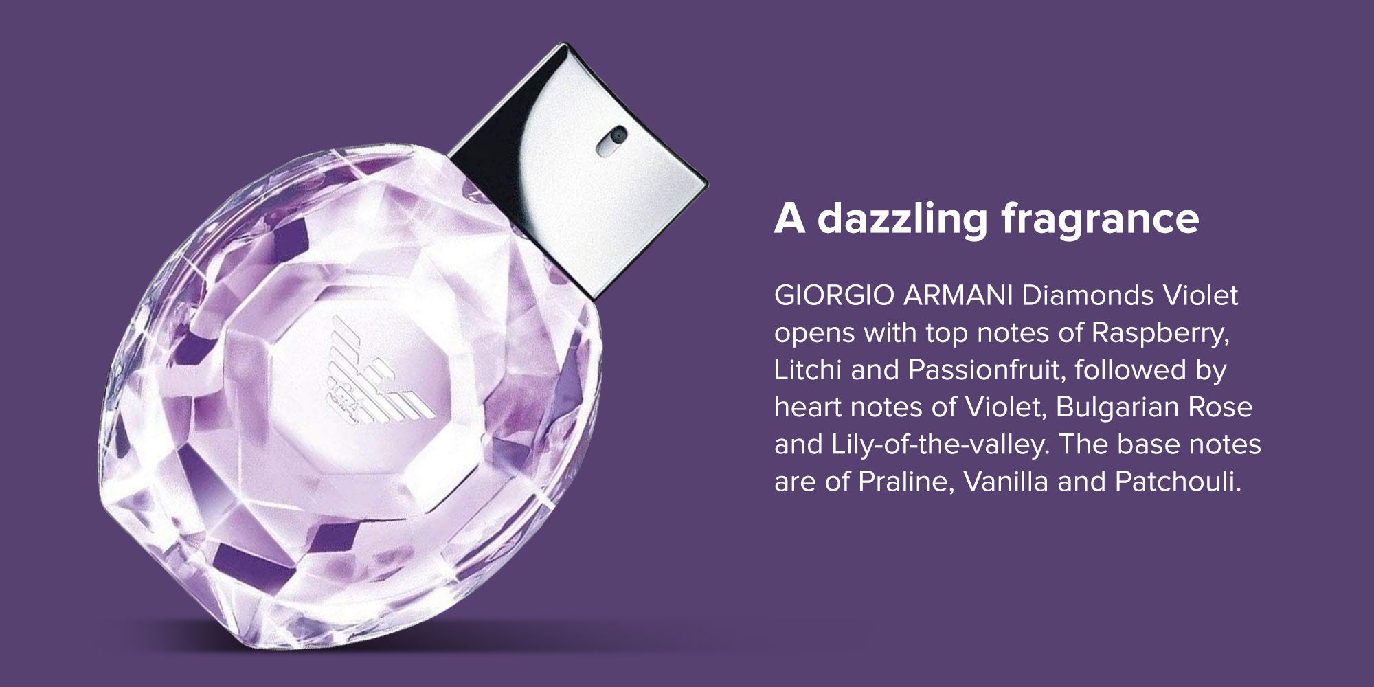 Armani violet cheap perfume