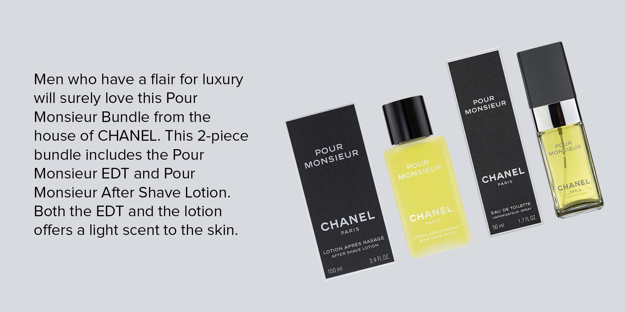 Chanel Pour Monsieur - Eau de Toilette
