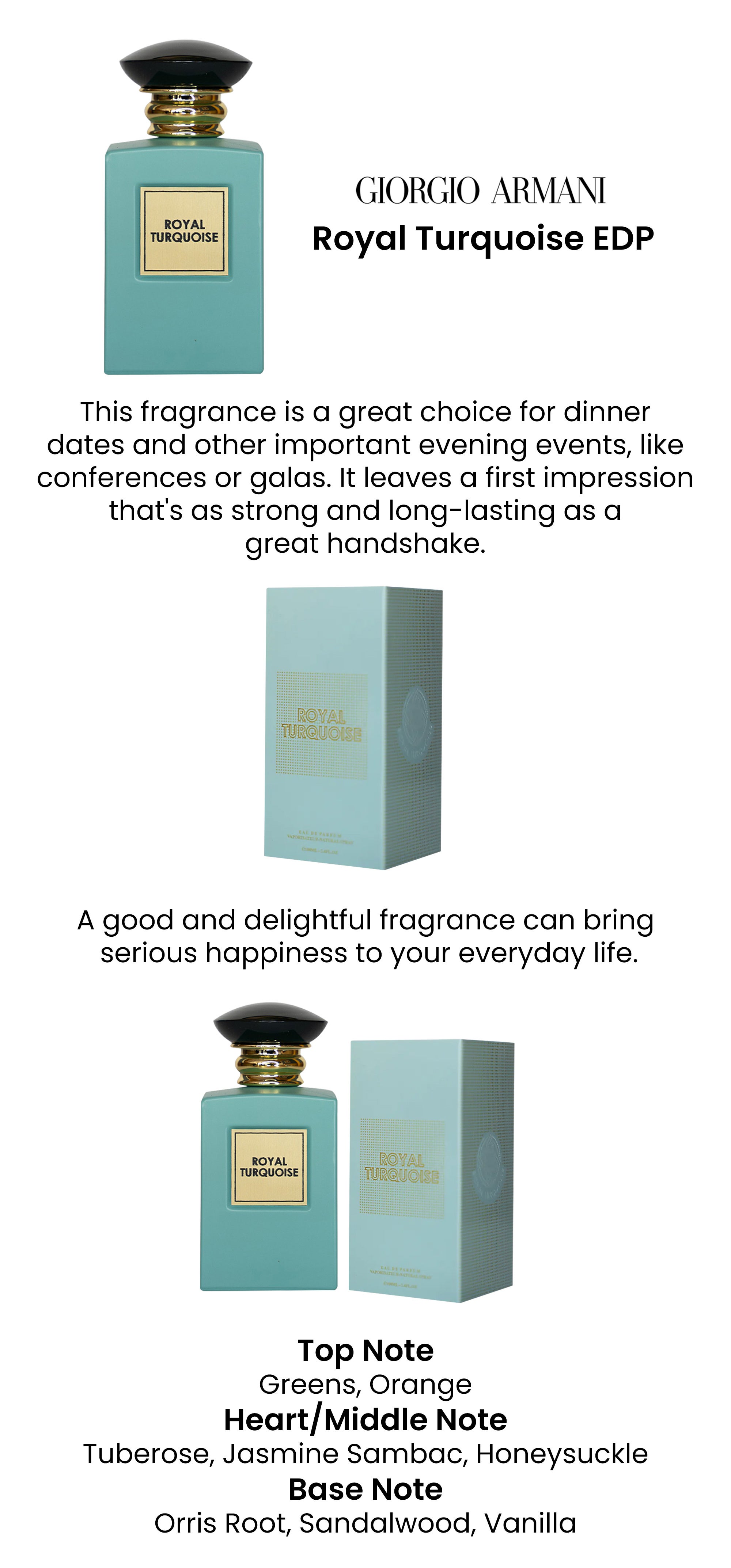 The royal turquoise online perfume