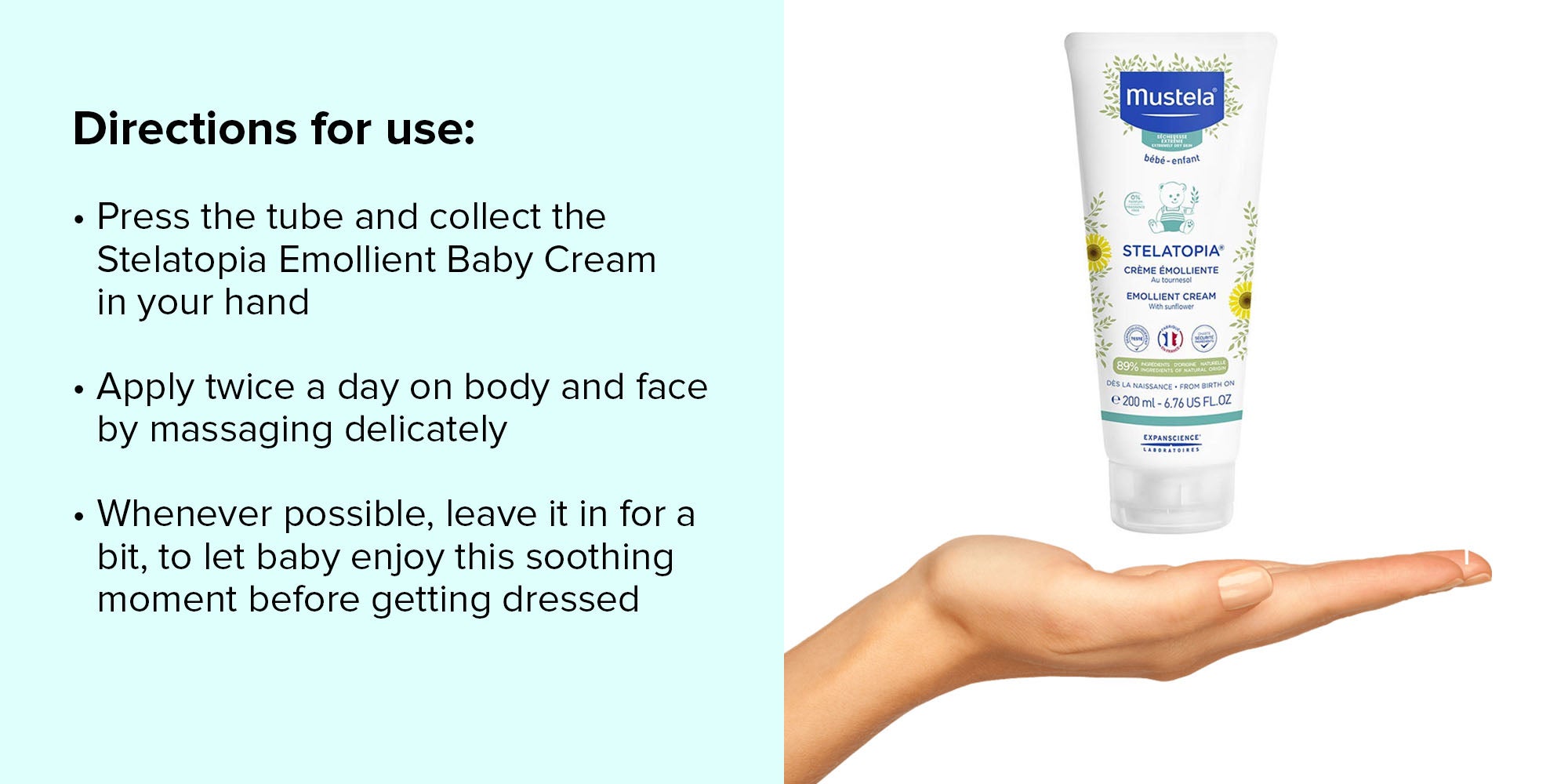 Mustela stelatopia emollient cheap cream 200ml