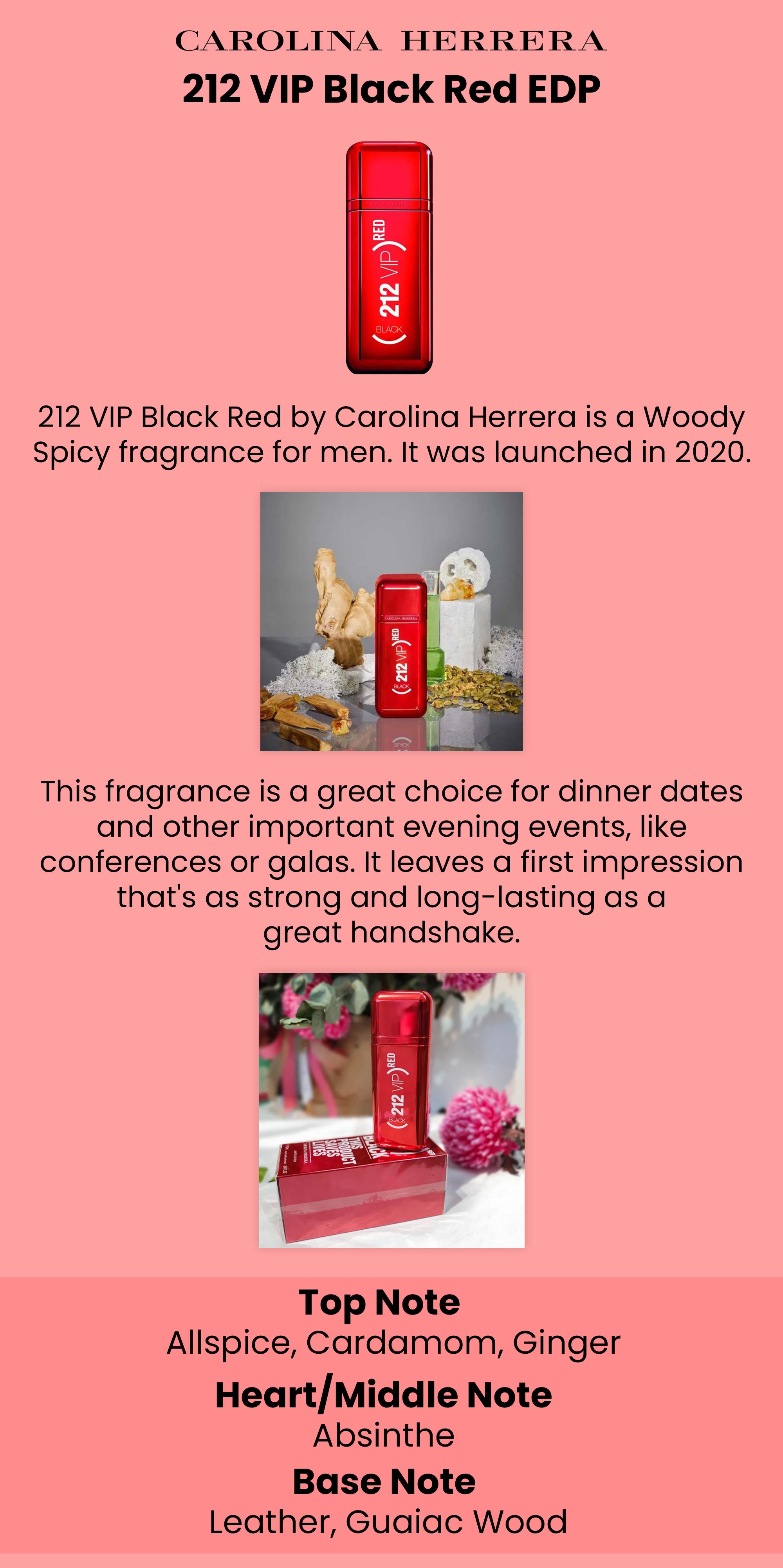 Carolina herrera 212 discount vip black red