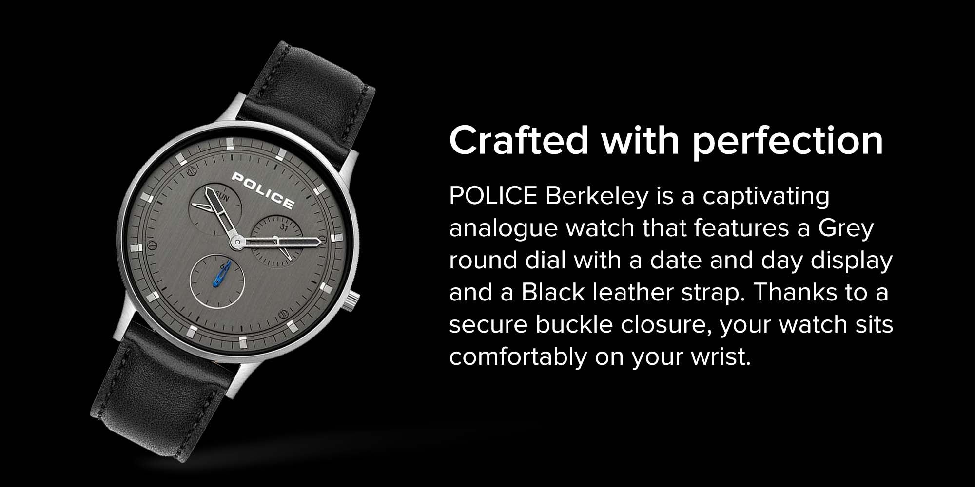 Police hotsell berkeley watch