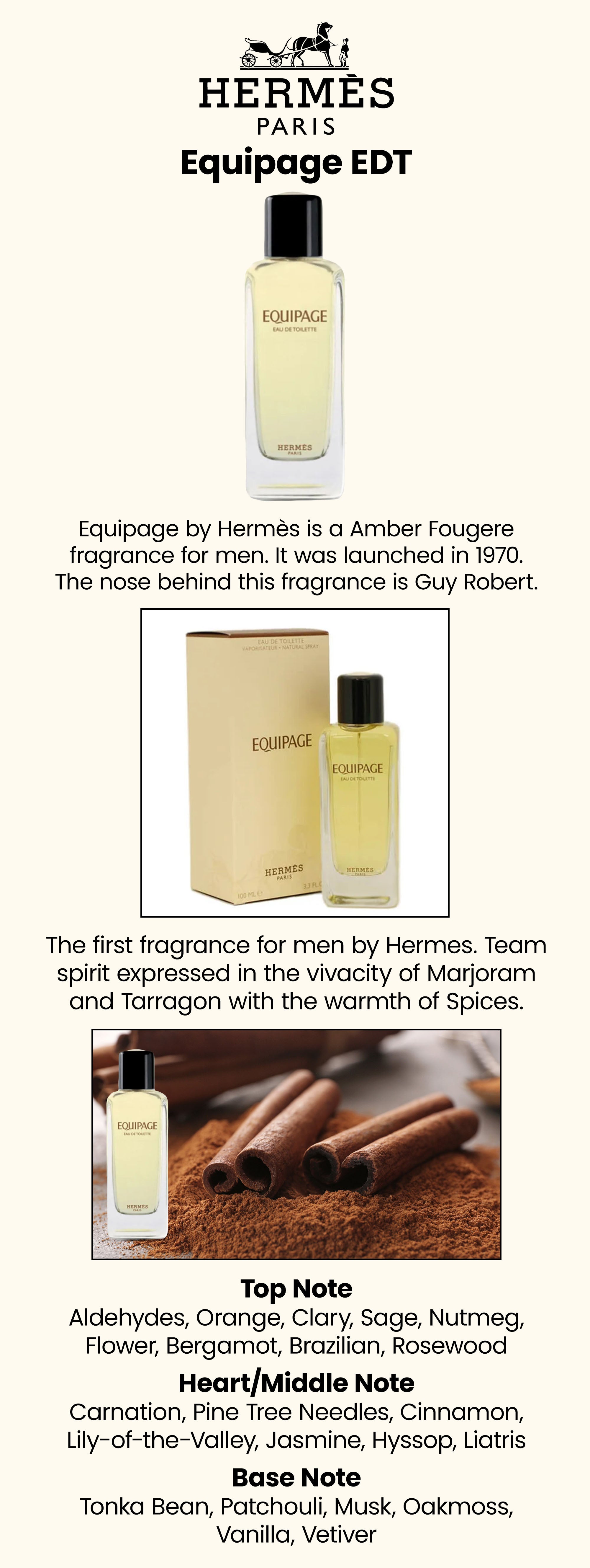 HERMES Equipage EDT 100ml UAE Dubai Abu Dhabi